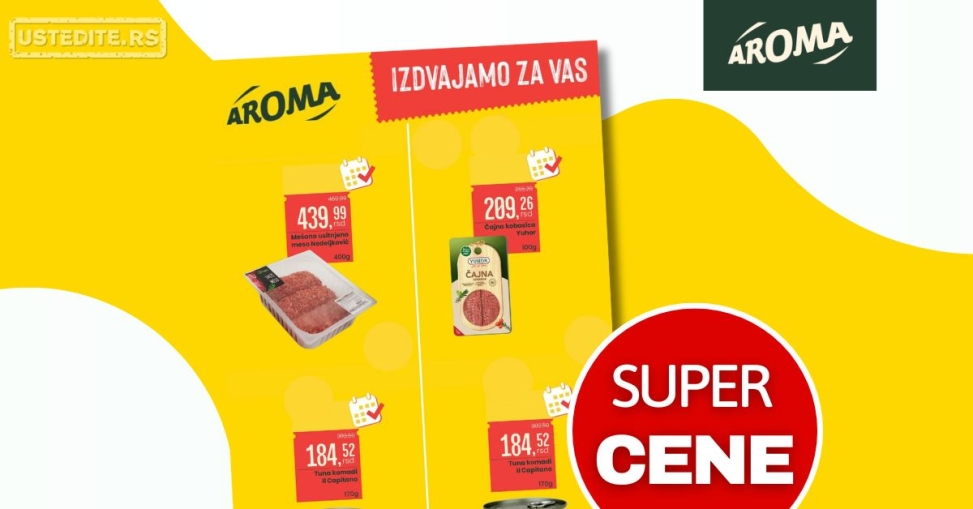 Aroma AKCIJA 15-18.9.2025.