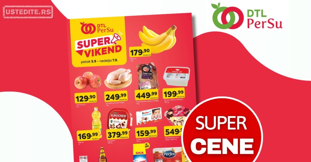 DTL PerSu VIKEND AKCIJA 5-7.9.2025.