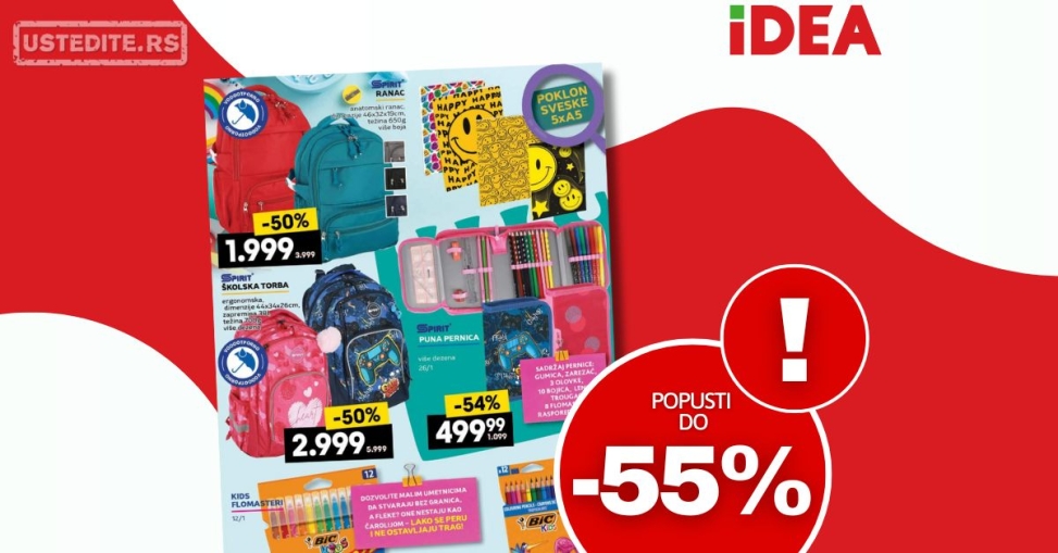 Idea akcija ŠKOLA 4-10.9.2025.