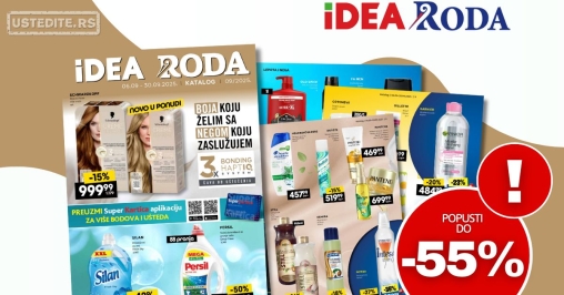 Roda & Idea katalog NEPREHRANA 6-30.9.2025.
