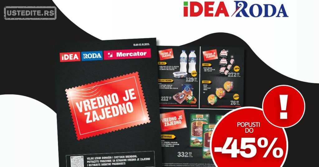 Roda & Idea katalog 18.9-15.10.2025.