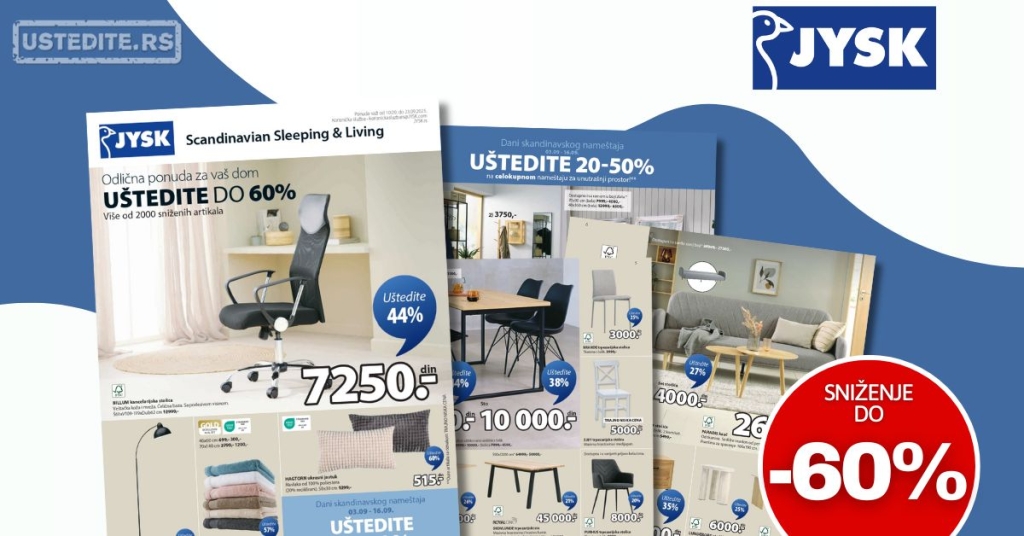 Jysk katalog 10-23.9.2025.