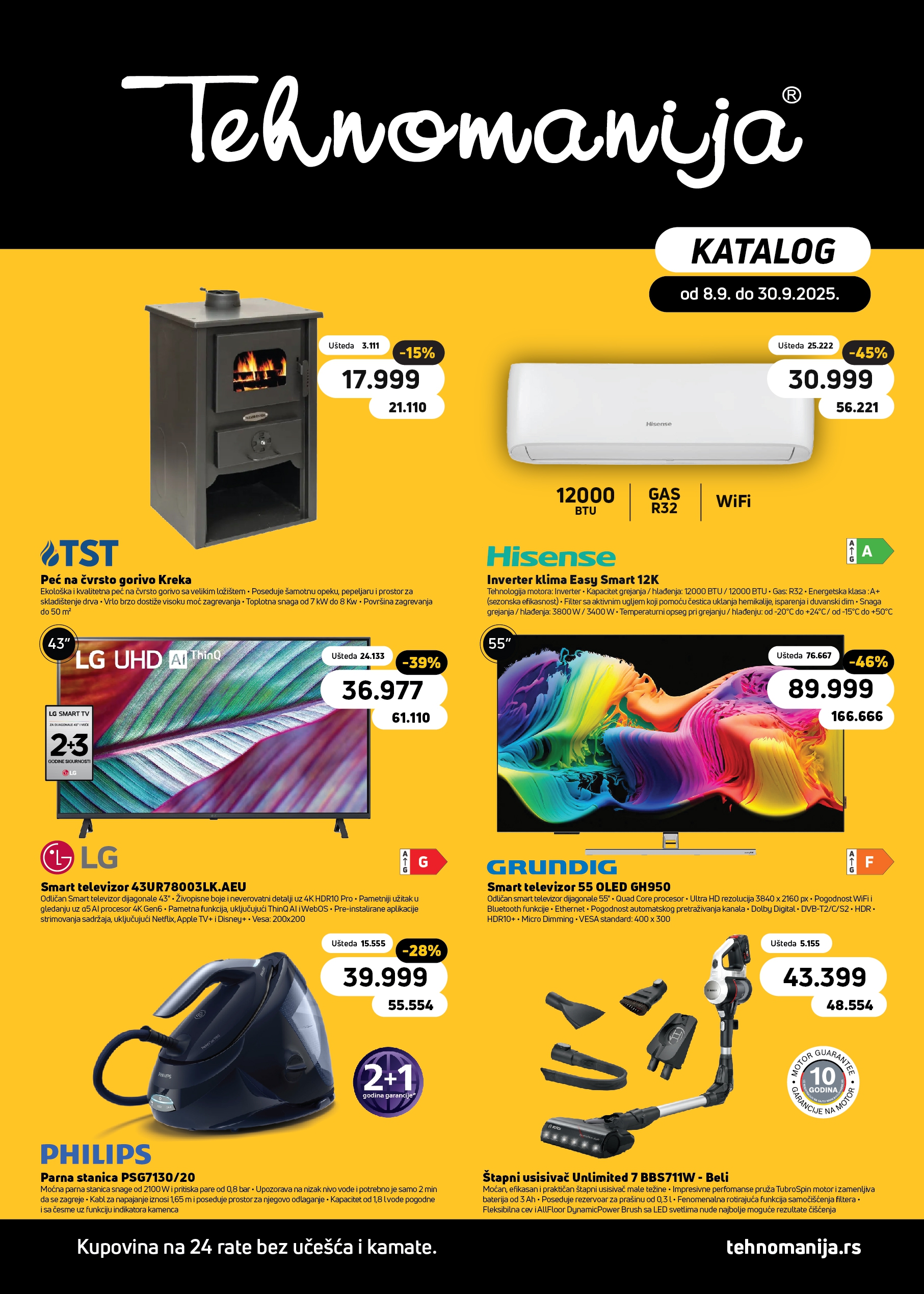 Tehnomanija katalog 8-30.9.2025.