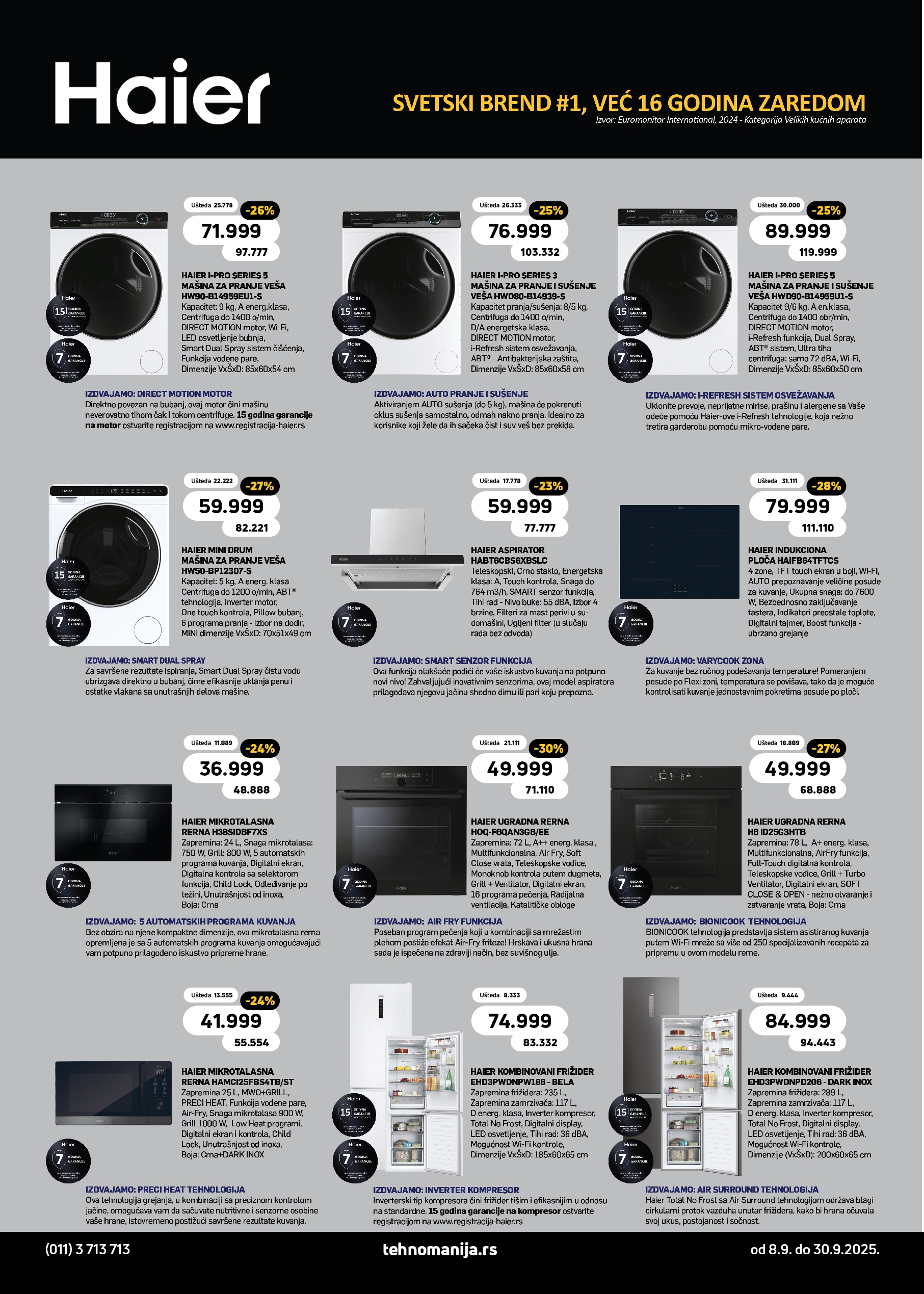 Tehnomanija katalog 8-30.9.2025.