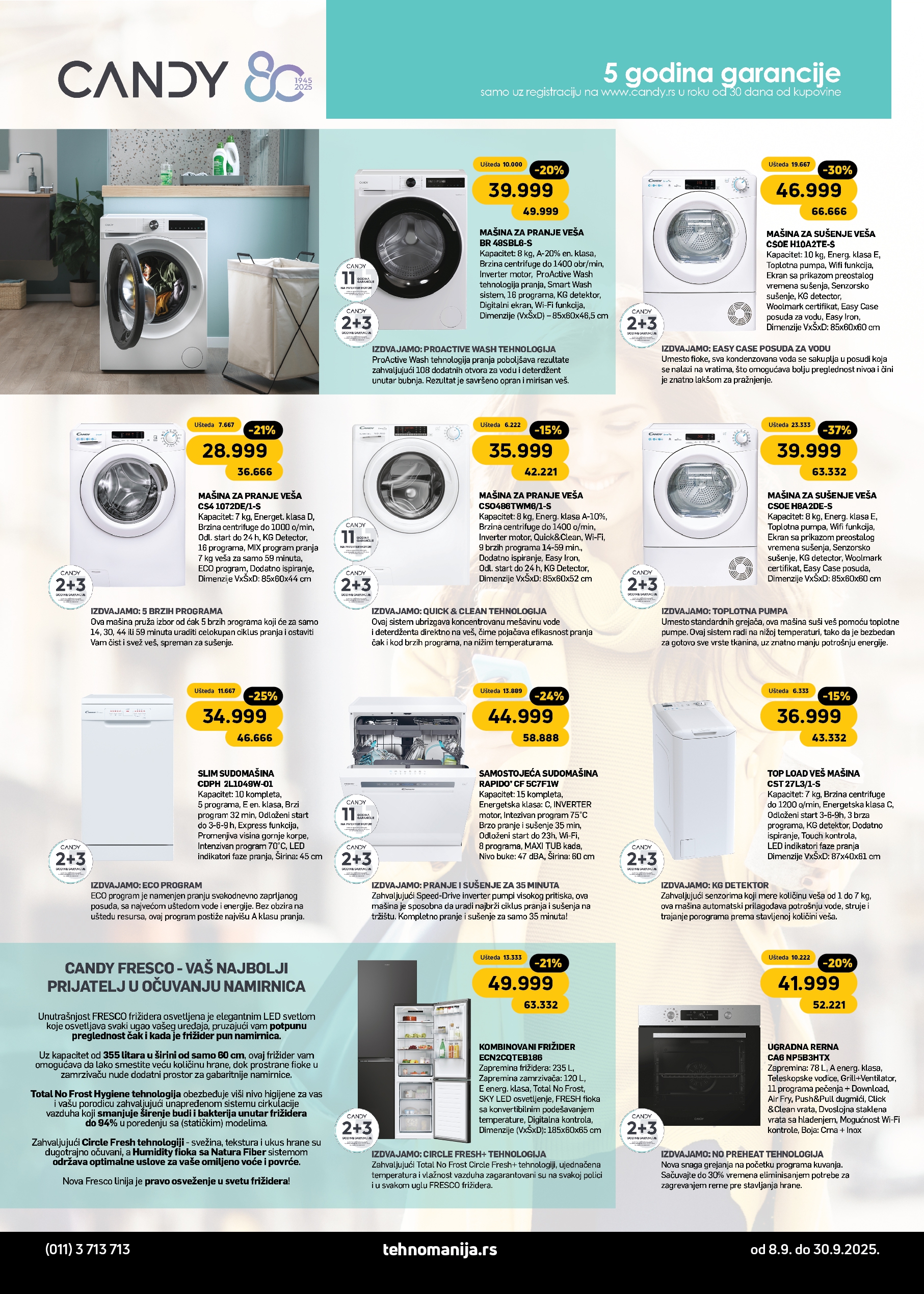 Tehnomanija katalog 8-30.9.2025.