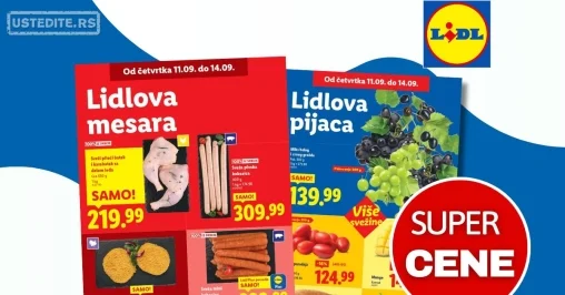 Lidl SVEŽA AKCIJA 11-14.9.2025.