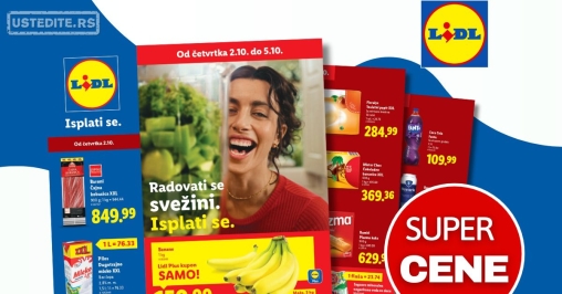 Lidl katalog 2-9.10.2025.