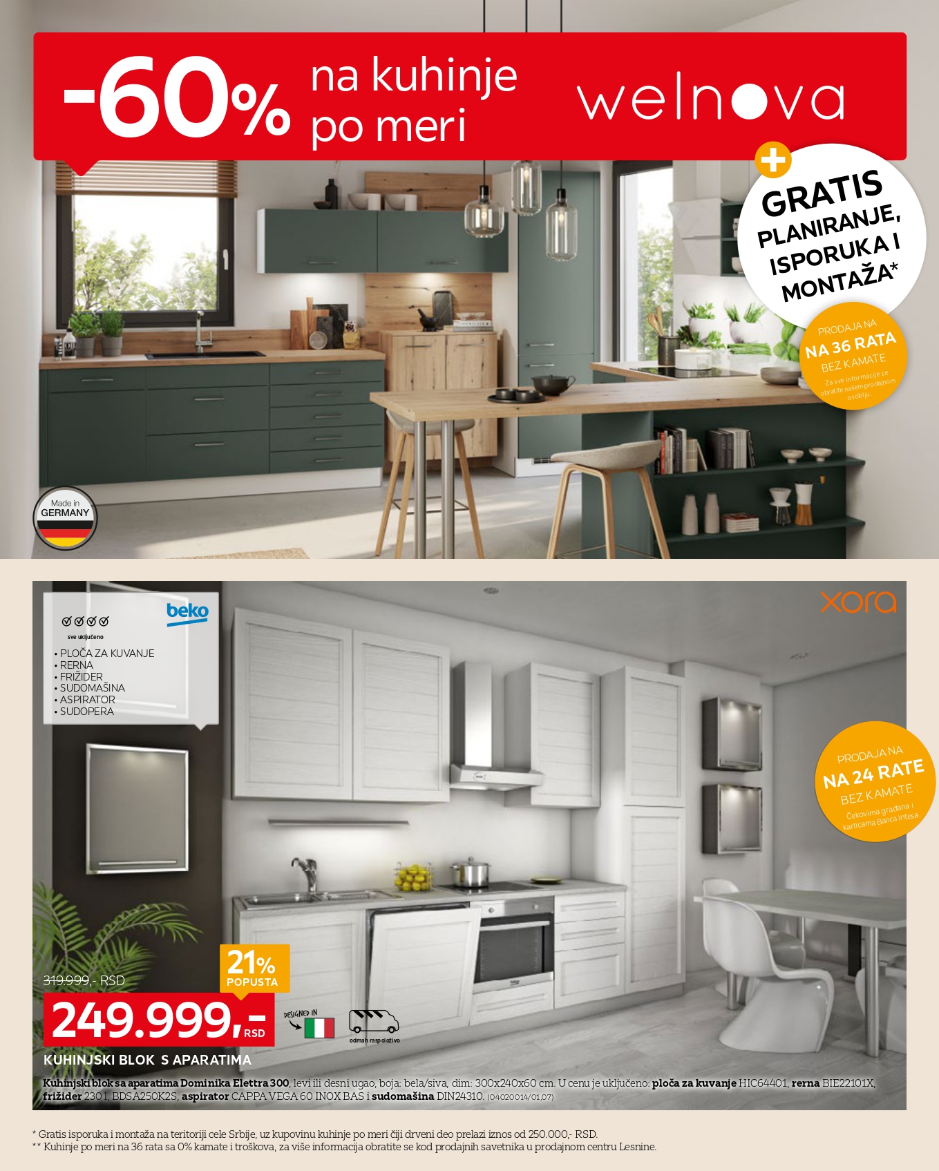 Lesnina XXXL katalog SPECIJAL KUHINJA 8-28.9.2025.