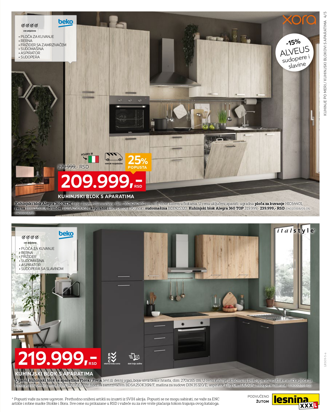 Lesnina XXXL katalog SPECIJAL KUHINJA 8-28.9.2025.