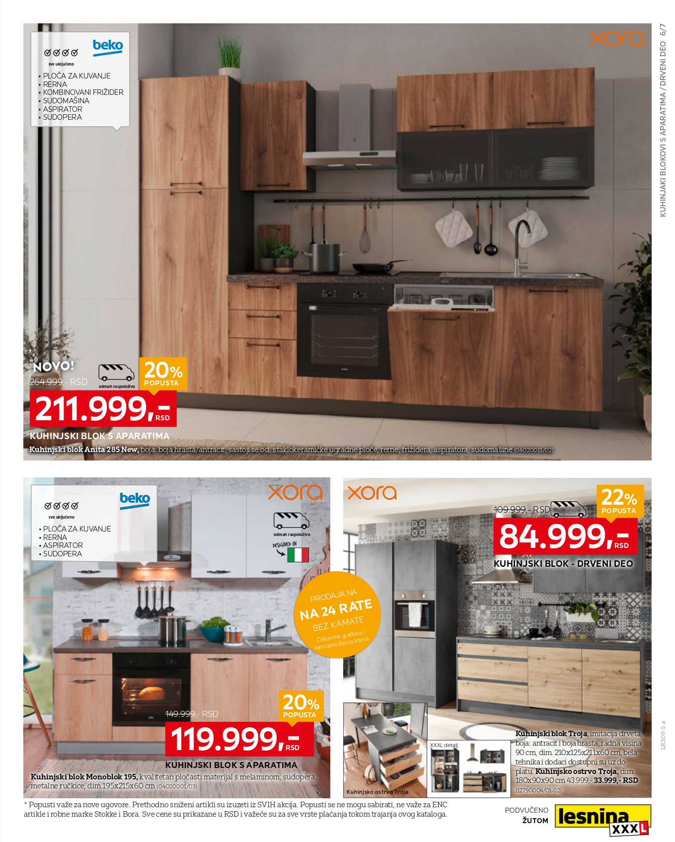 Lesnina XXXL katalog SPECIJAL KUHINJA 8-28.9.2025.