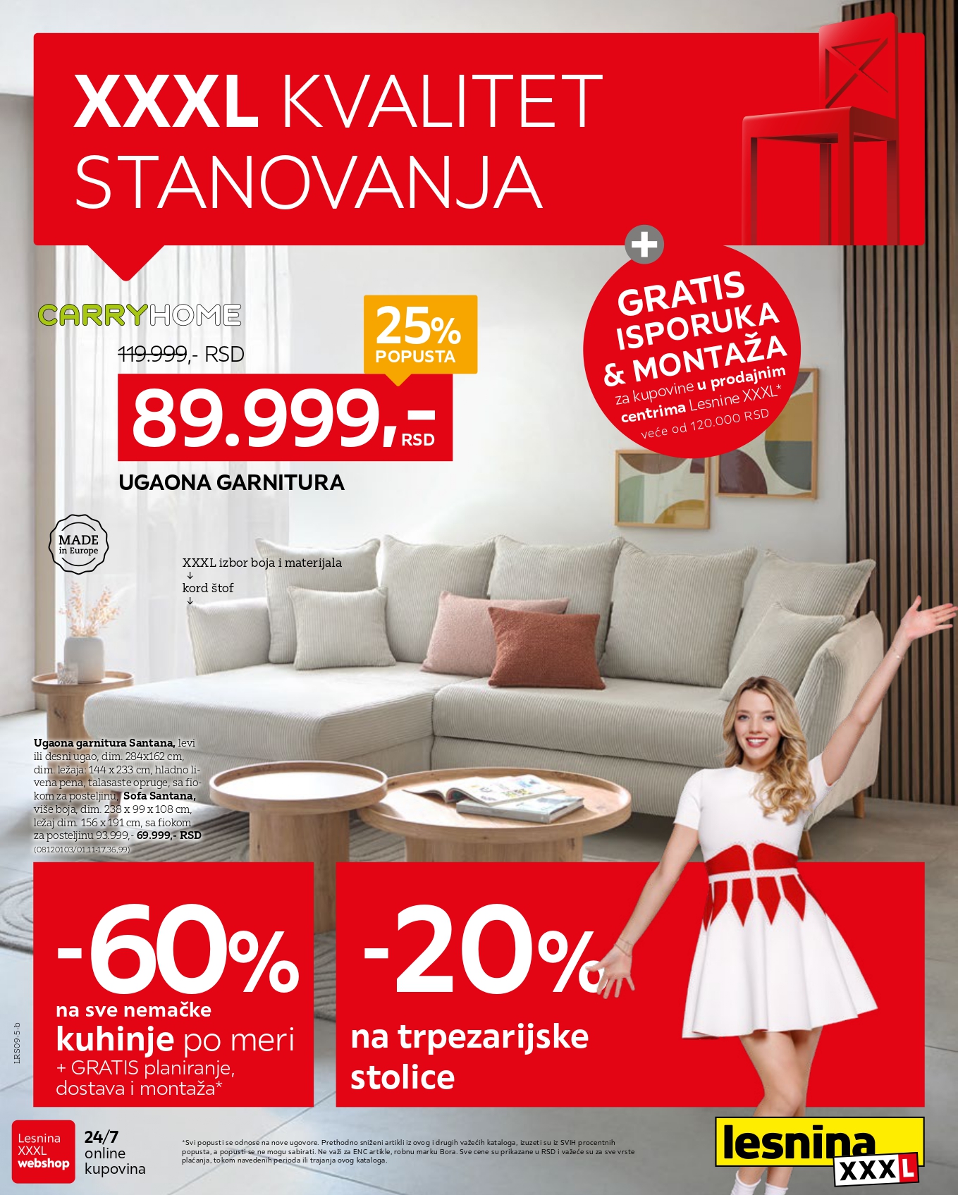 Lesnina XXXL katalog 8-28.9.2025.