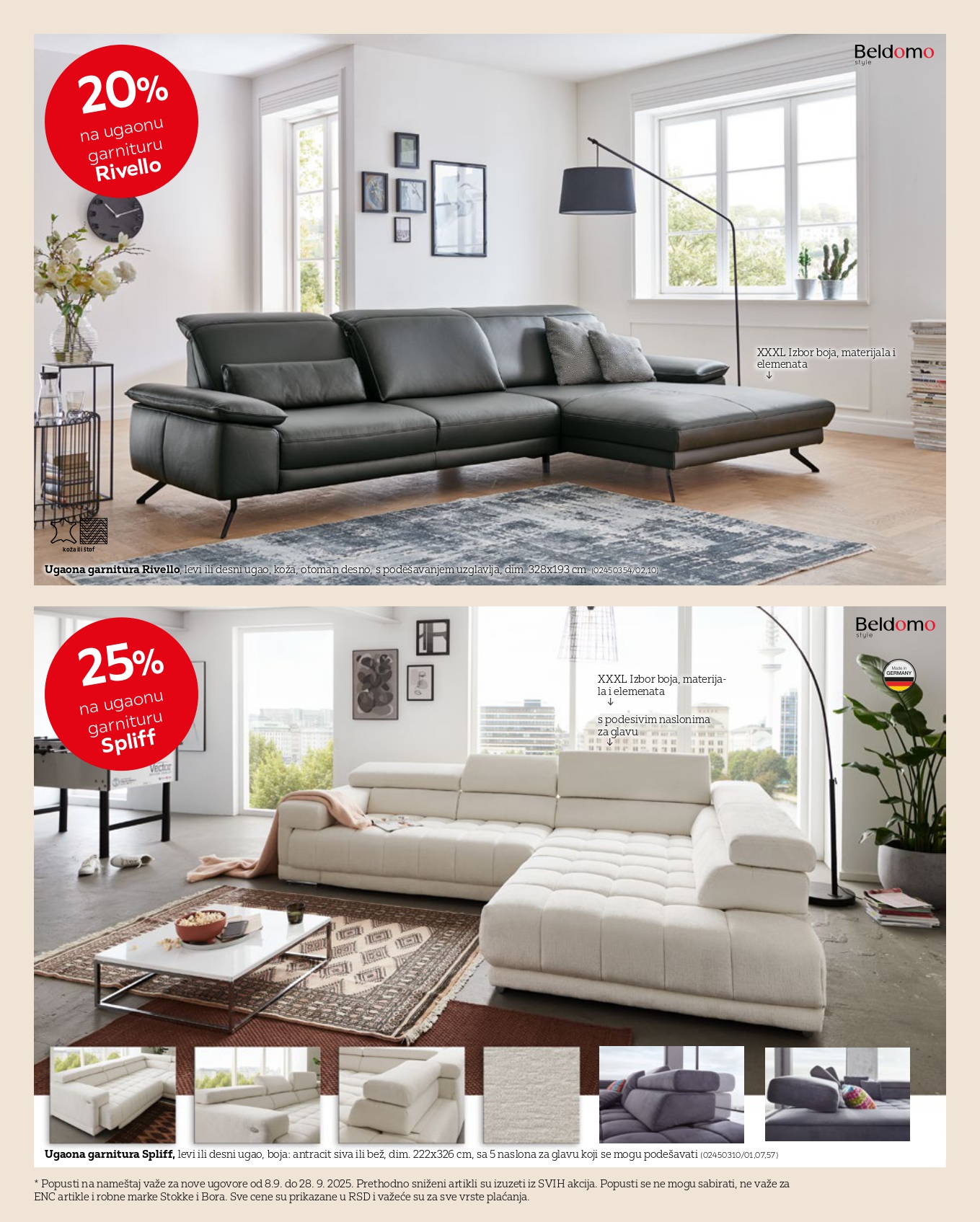 Lesnina XXXL katalog 8-28.9.2025.