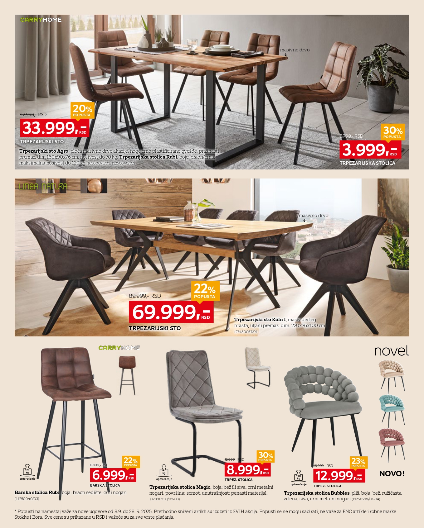 Lesnina XXXL katalog 8-28.9.2025.