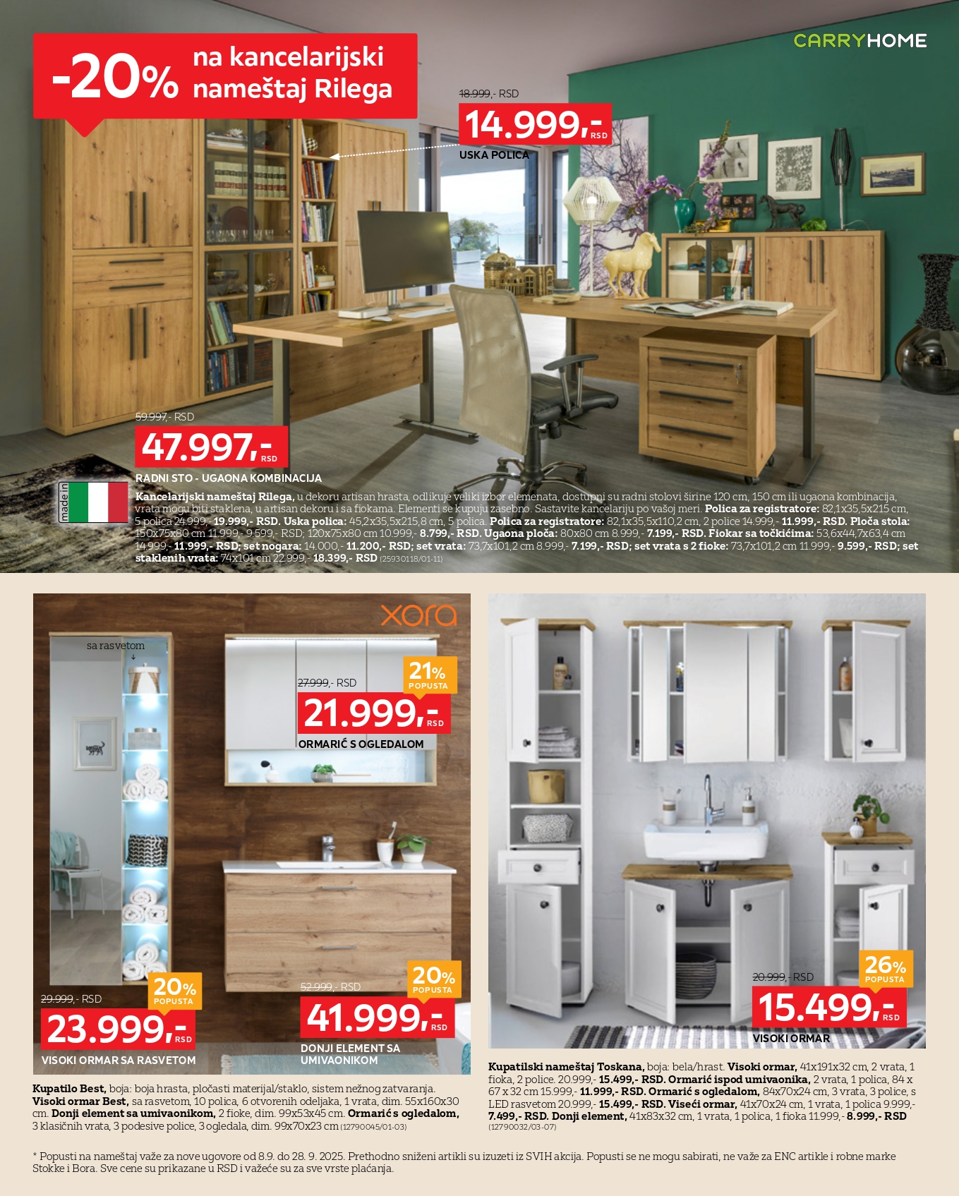 Lesnina XXXL katalog 8-28.9.2025.
