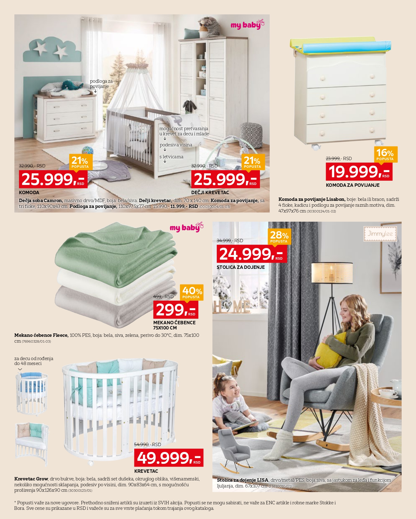 Lesnina XXXL katalog BABY SPECIJAL 8-28.9.2025.
