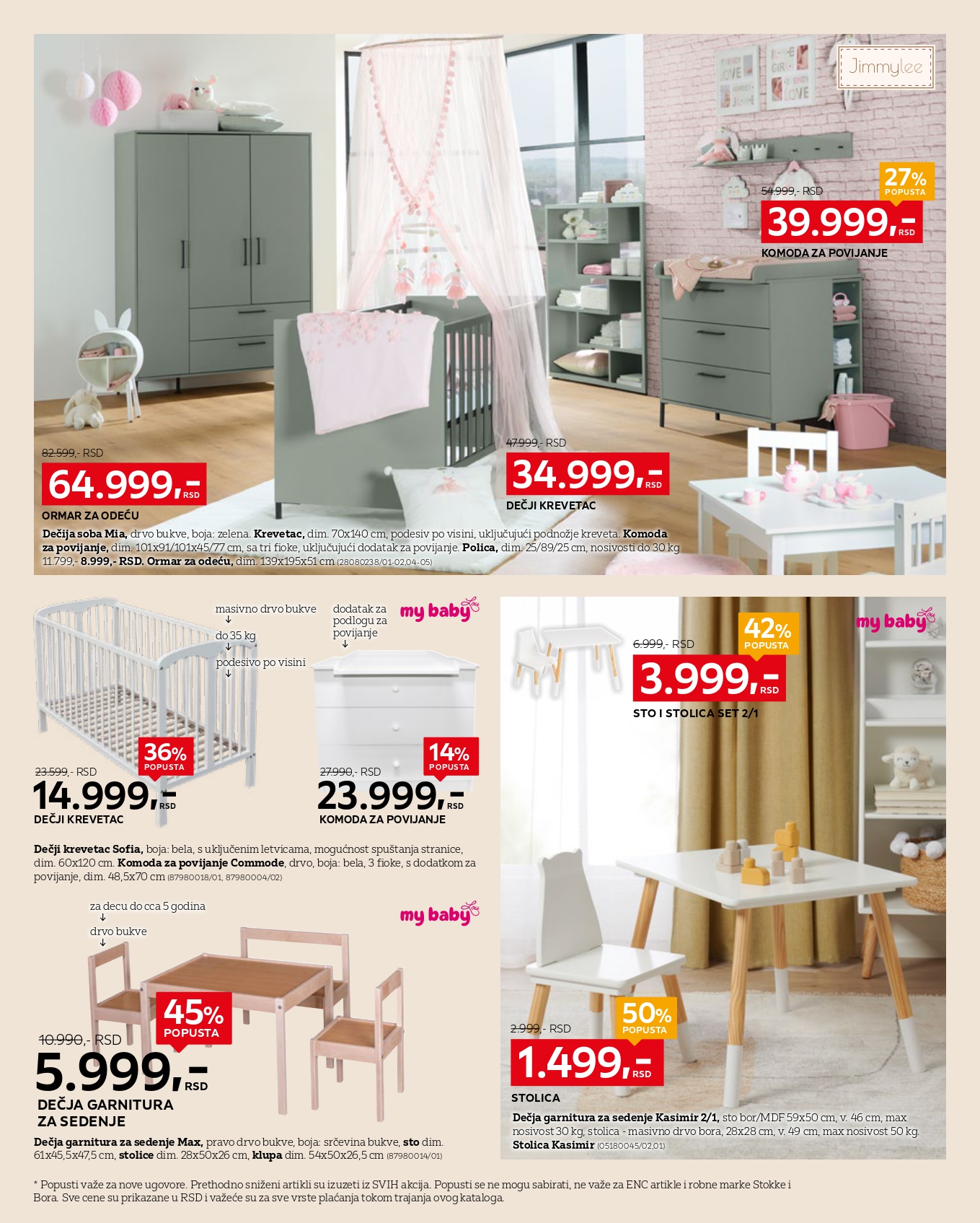 Lesnina XXXL katalog BABY SPECIJAL 8-28.9.2025.