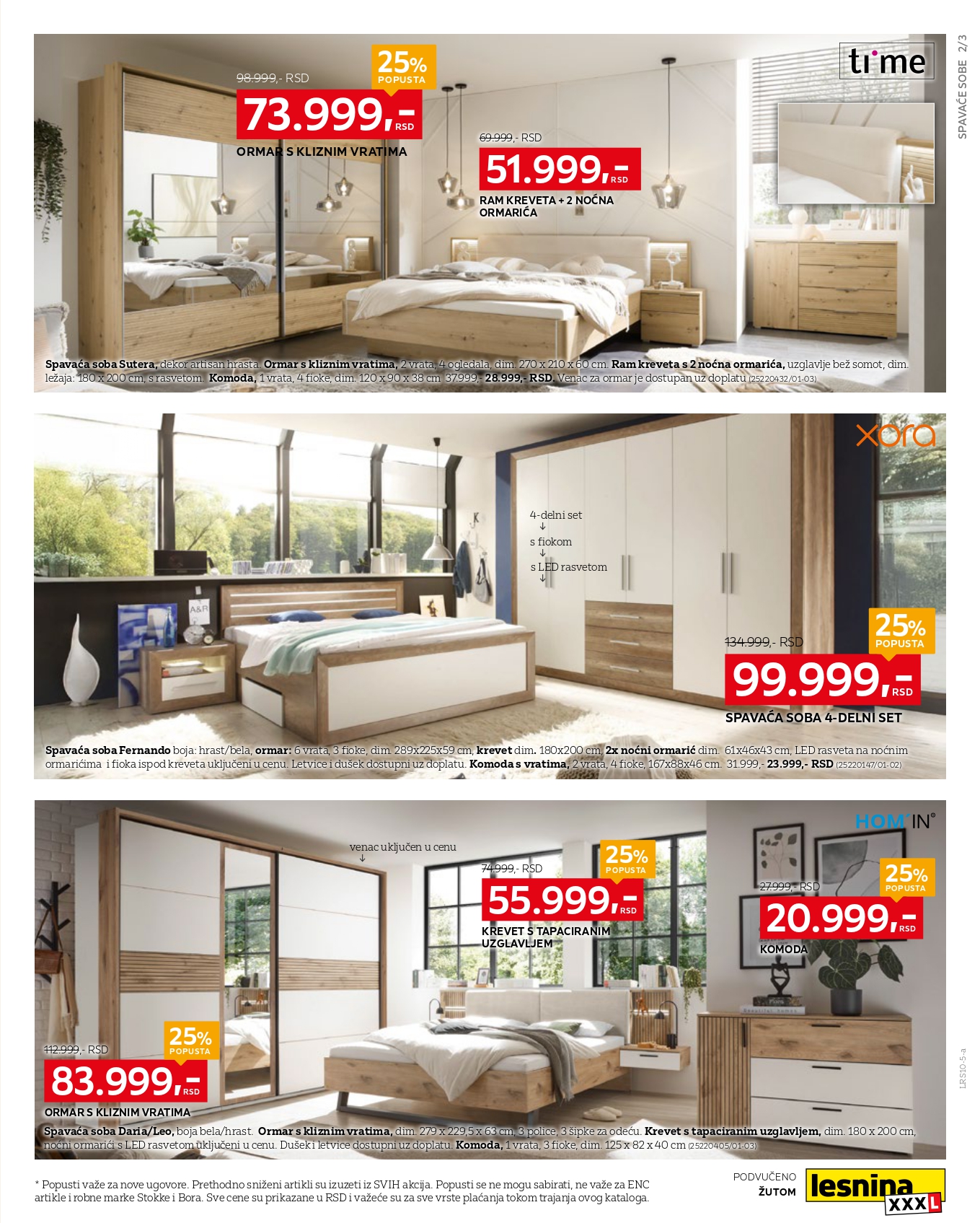 Lesnina XXXL katalog 29.9-26.10.2025.