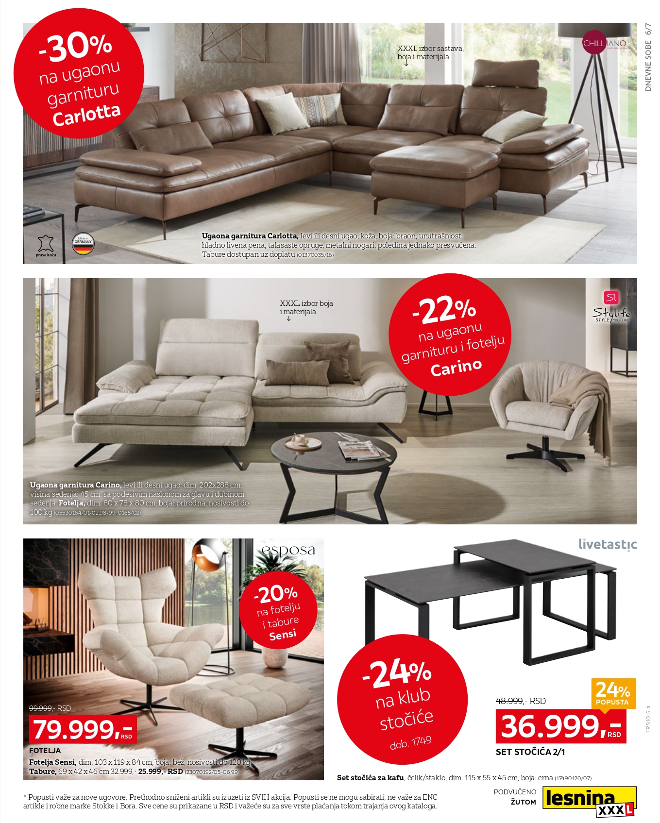 Lesnina XXXL katalog 29.9-26.10.2025.
