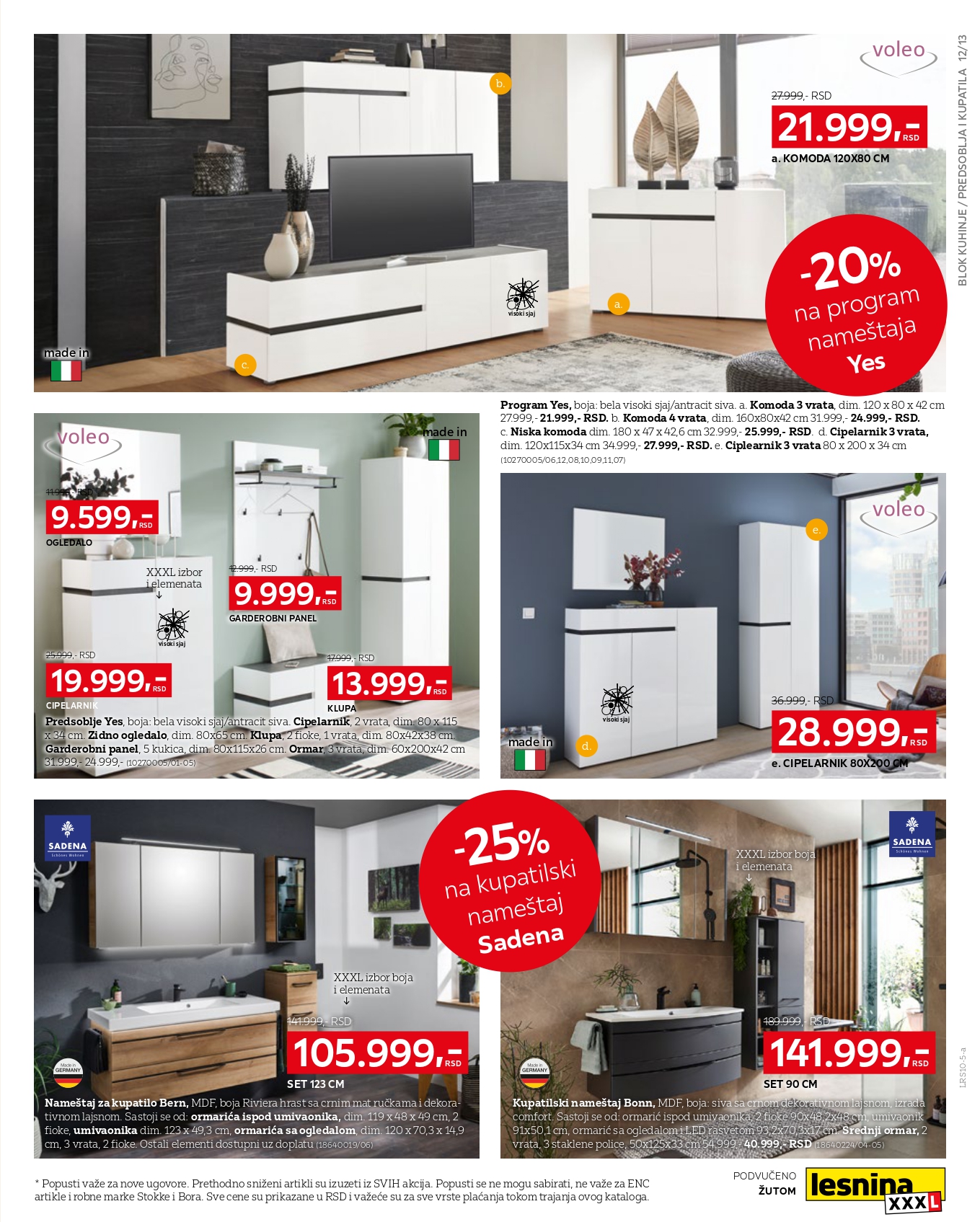 Lesnina XXXL katalog 29.9-26.10.2025.