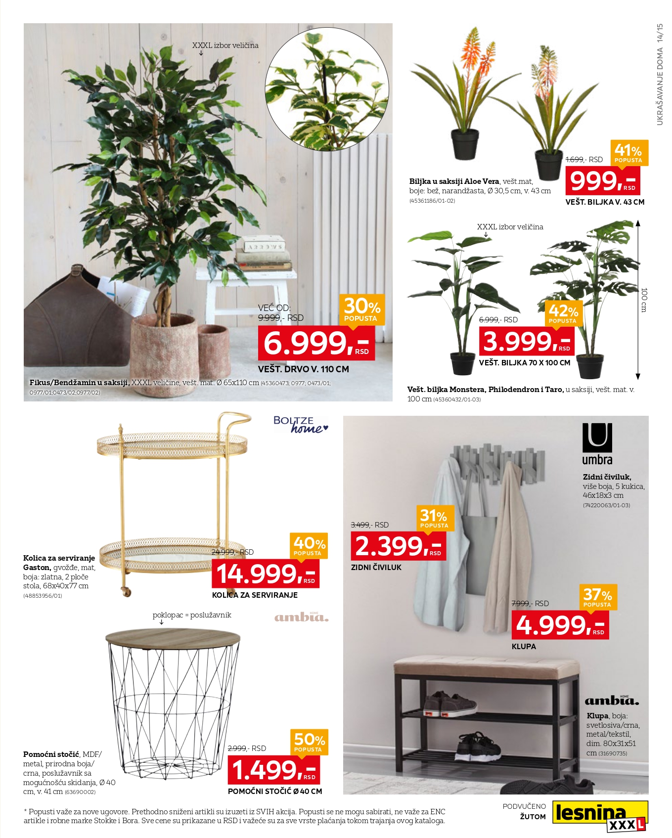 Lesnina XXXL katalog 29.9-26.10.2025.