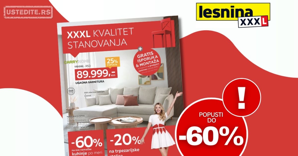 Lesnina XXXL katalog 8-28.9.2025.