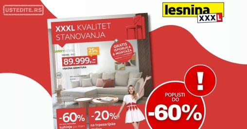Lesnina XXXL katalog 8-28.9.2025.