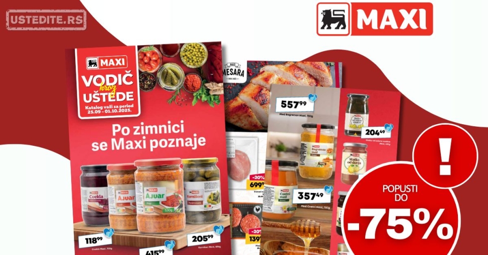 Maxi katalog 25.9-1.10.2025.
