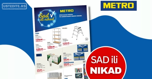 Metro katalog SAD ILI NIKAD 1-31.10.2025.