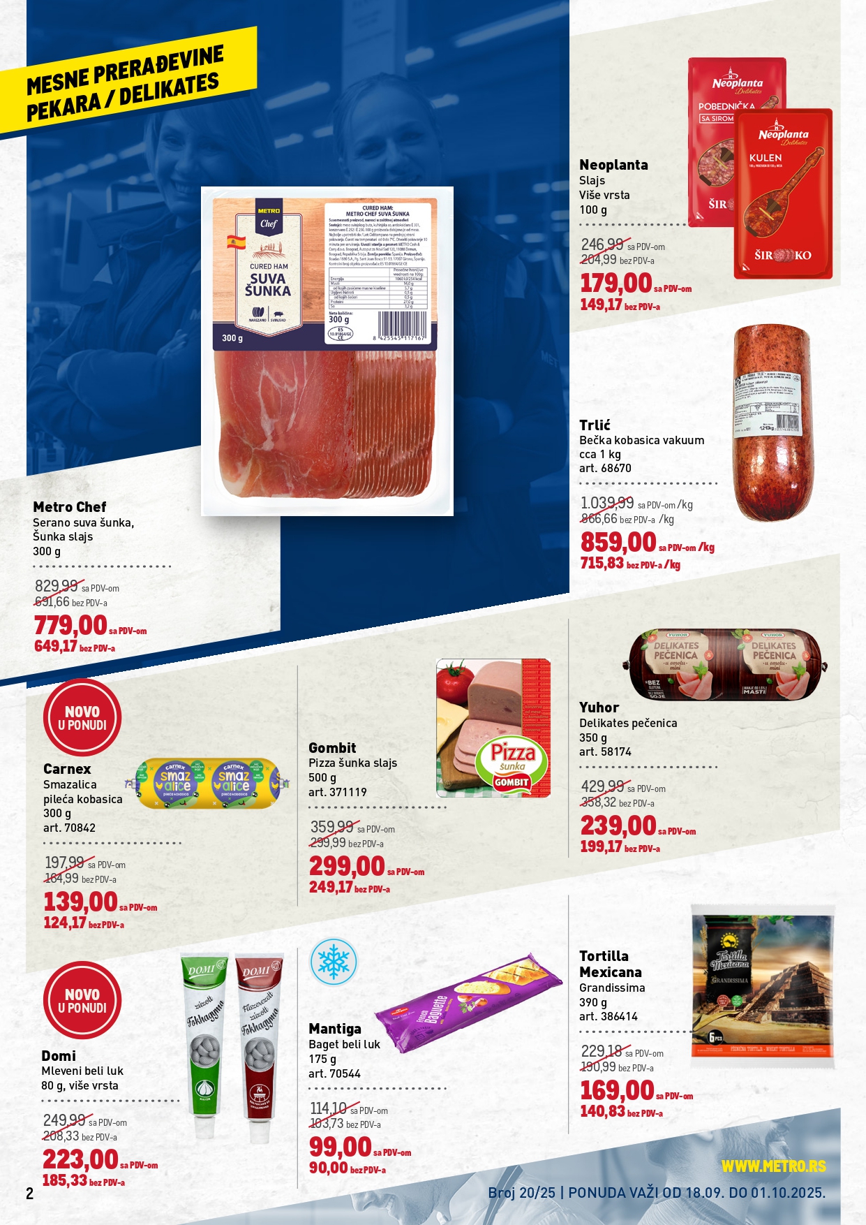 Metro katalog PREHRANA/NEPREHRANA 18.9-1.10.2025.