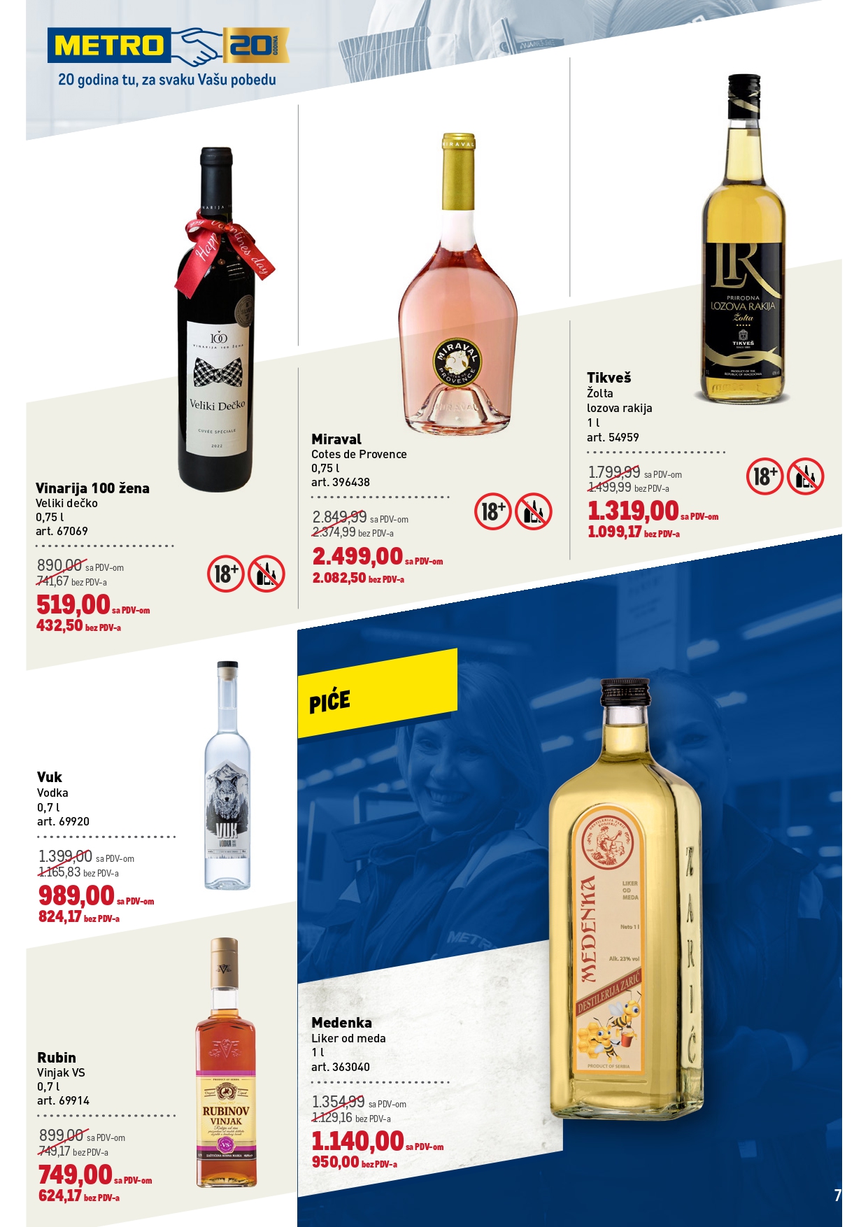 Metro katalog PREHRANA/NEPREHRANA 18.9-1.10.2025.