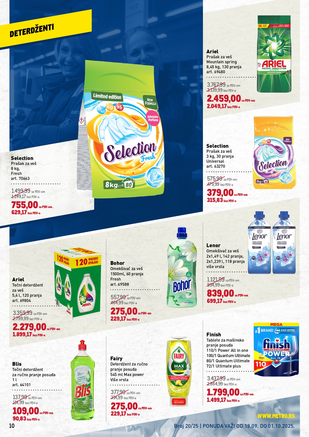 Metro katalog PREHRANA/NEPREHRANA 18.9-1.10.2025.
