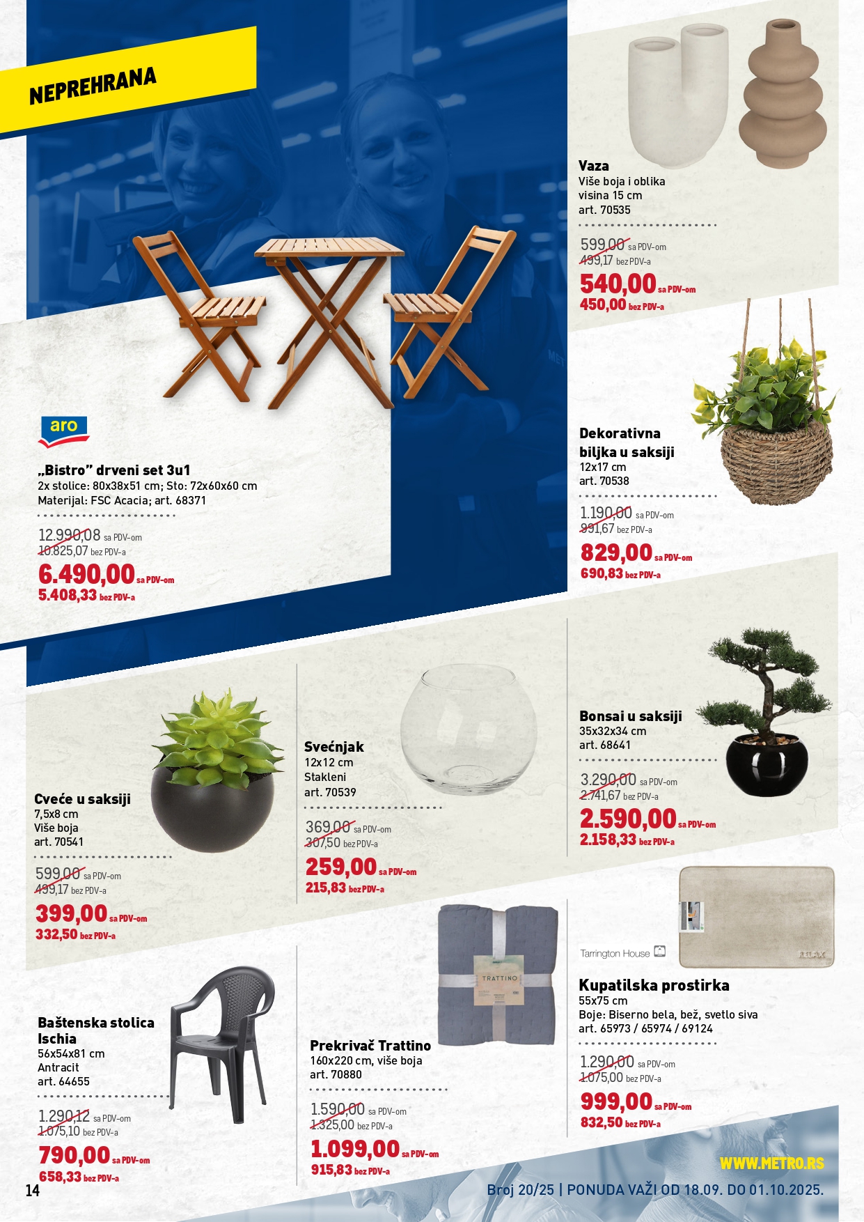 Metro katalog PREHRANA/NEPREHRANA 18.9-1.10.2025.