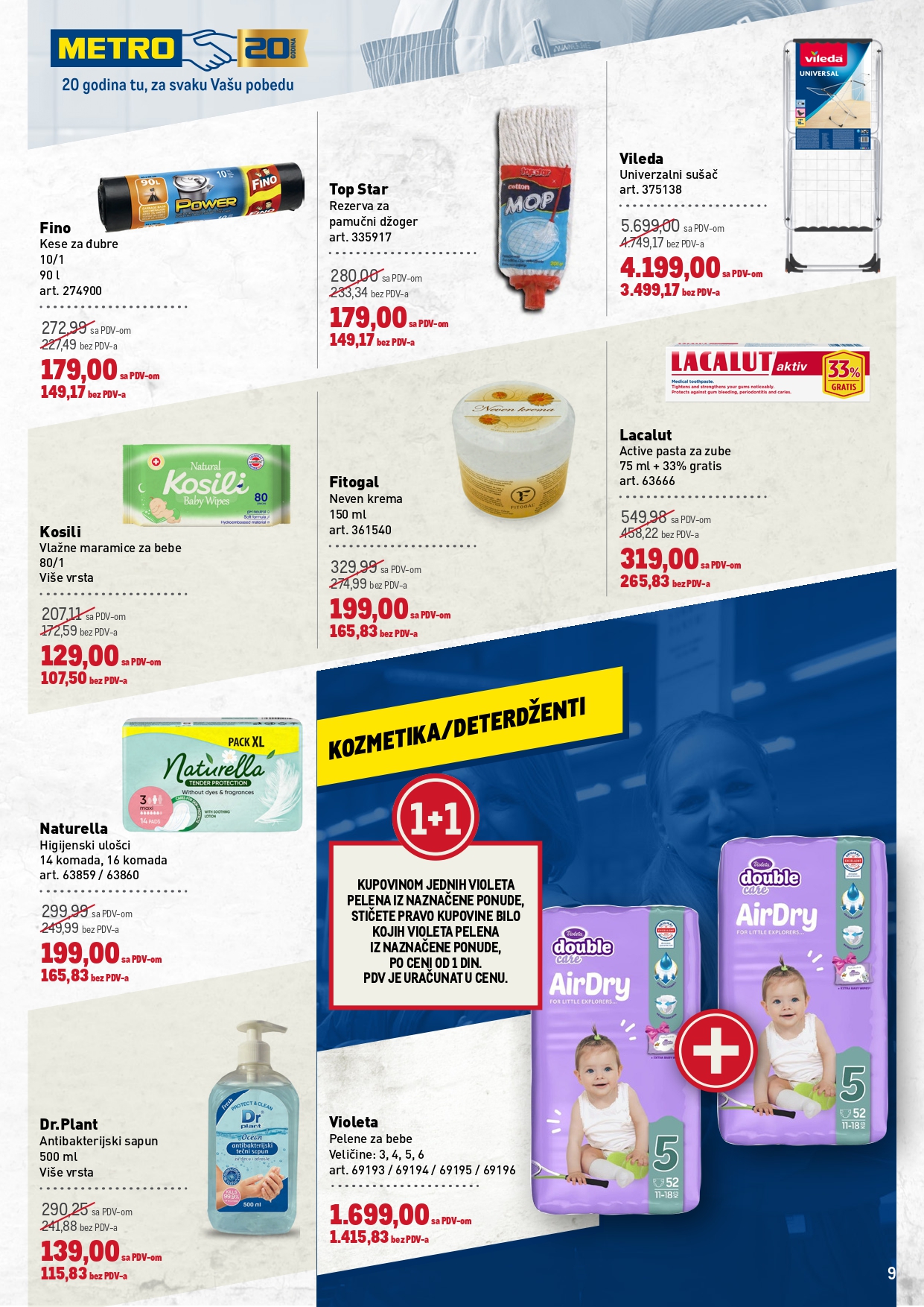 Metro katalog PREHRANA/NEPREHRANA 2-15.10.2025.