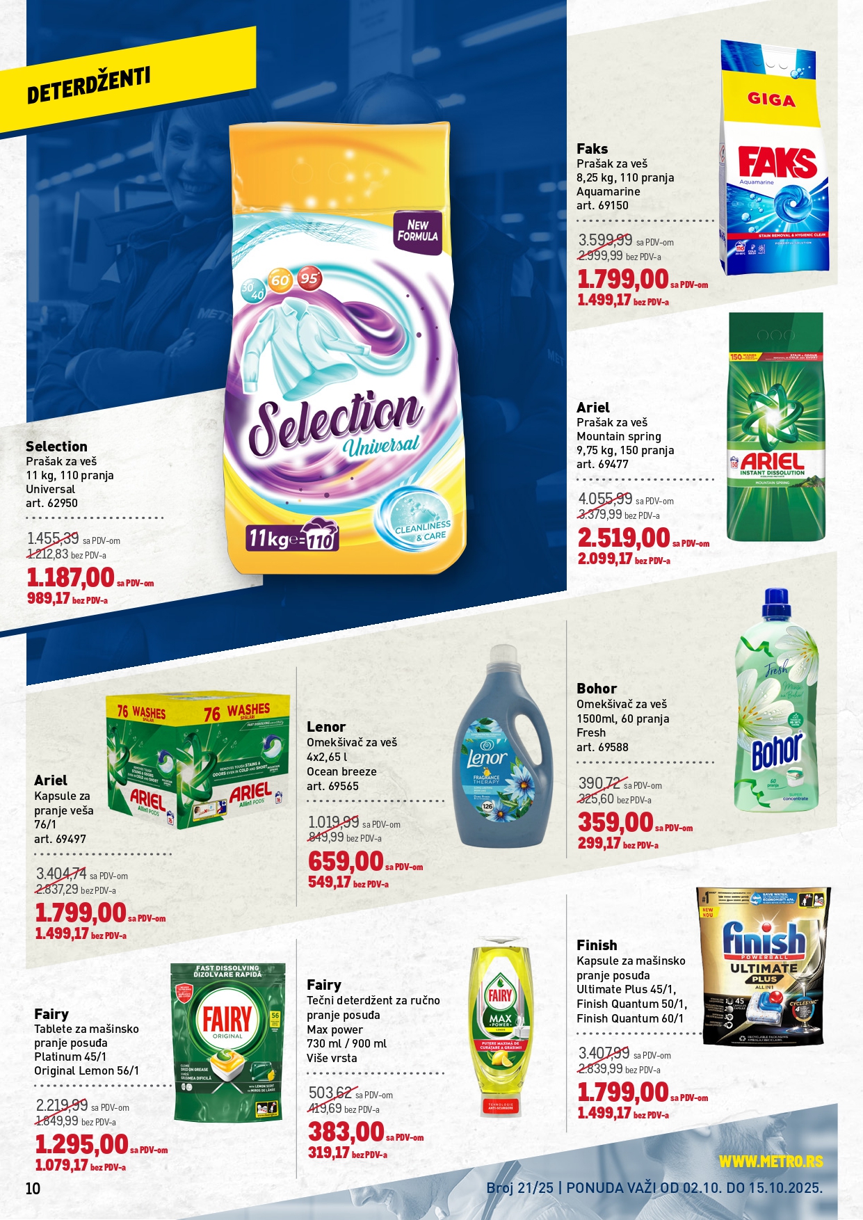 Metro katalog PREHRANA/NEPREHRANA 2-15.10.2025.