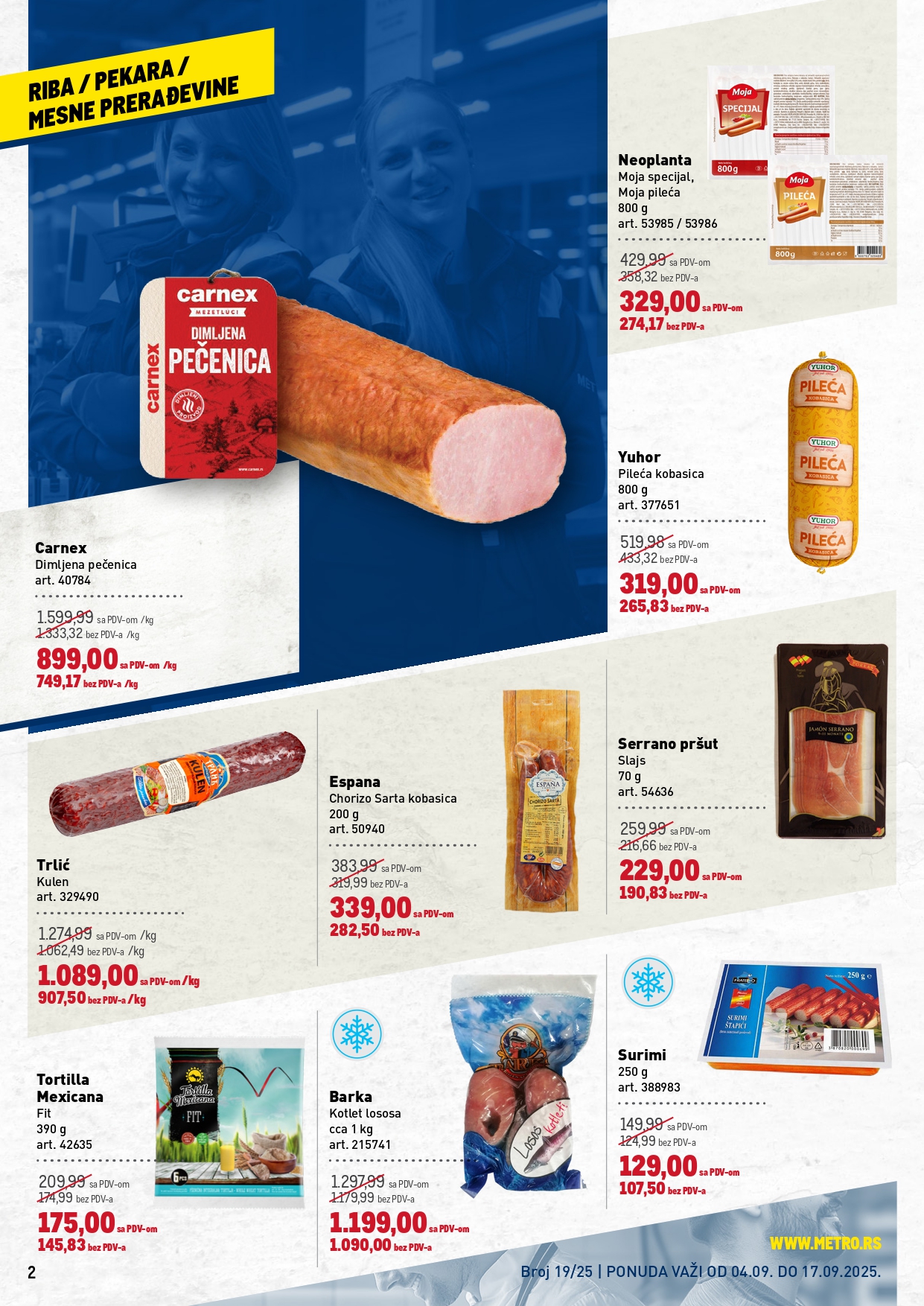 Metro katalog PREHRANA/NEPREHRANA 4-17.9.2025.