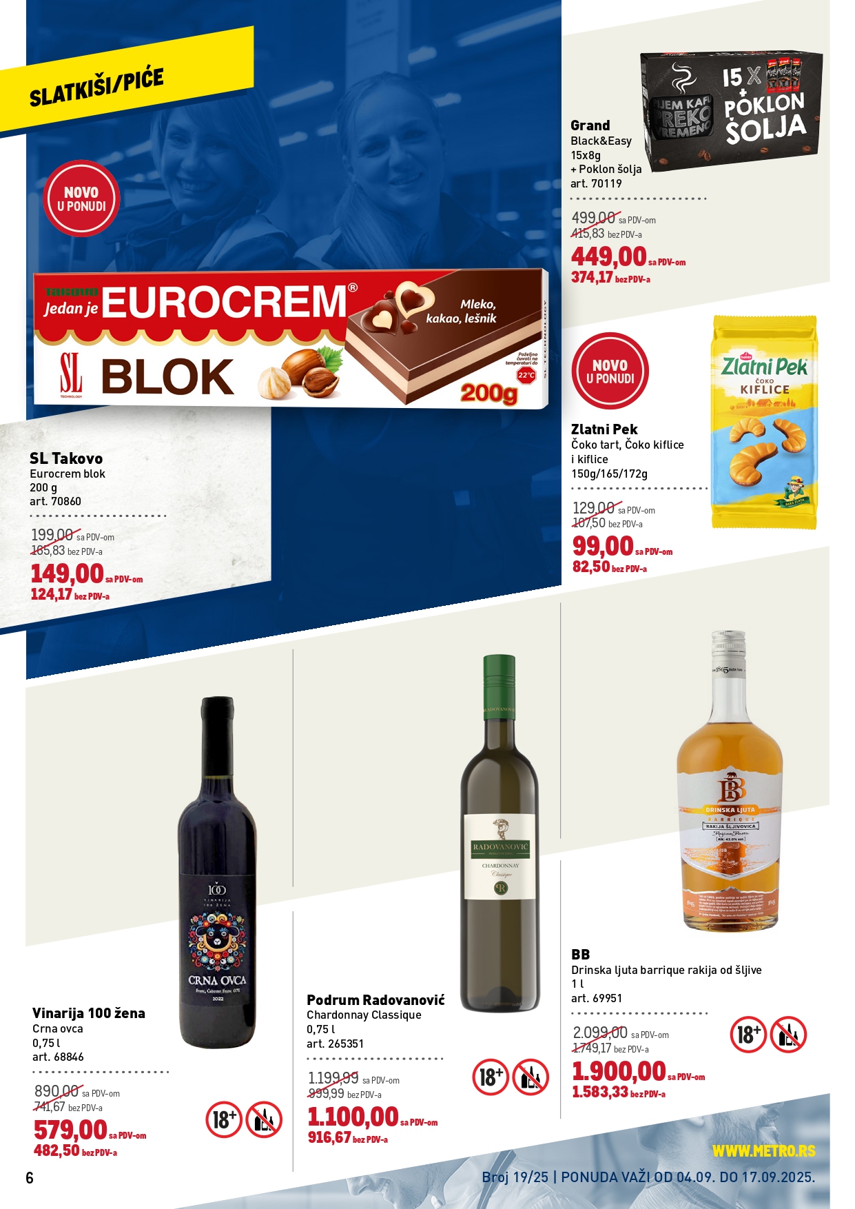 Metro katalog PREHRANA/NEPREHRANA 4-17.9.2025.