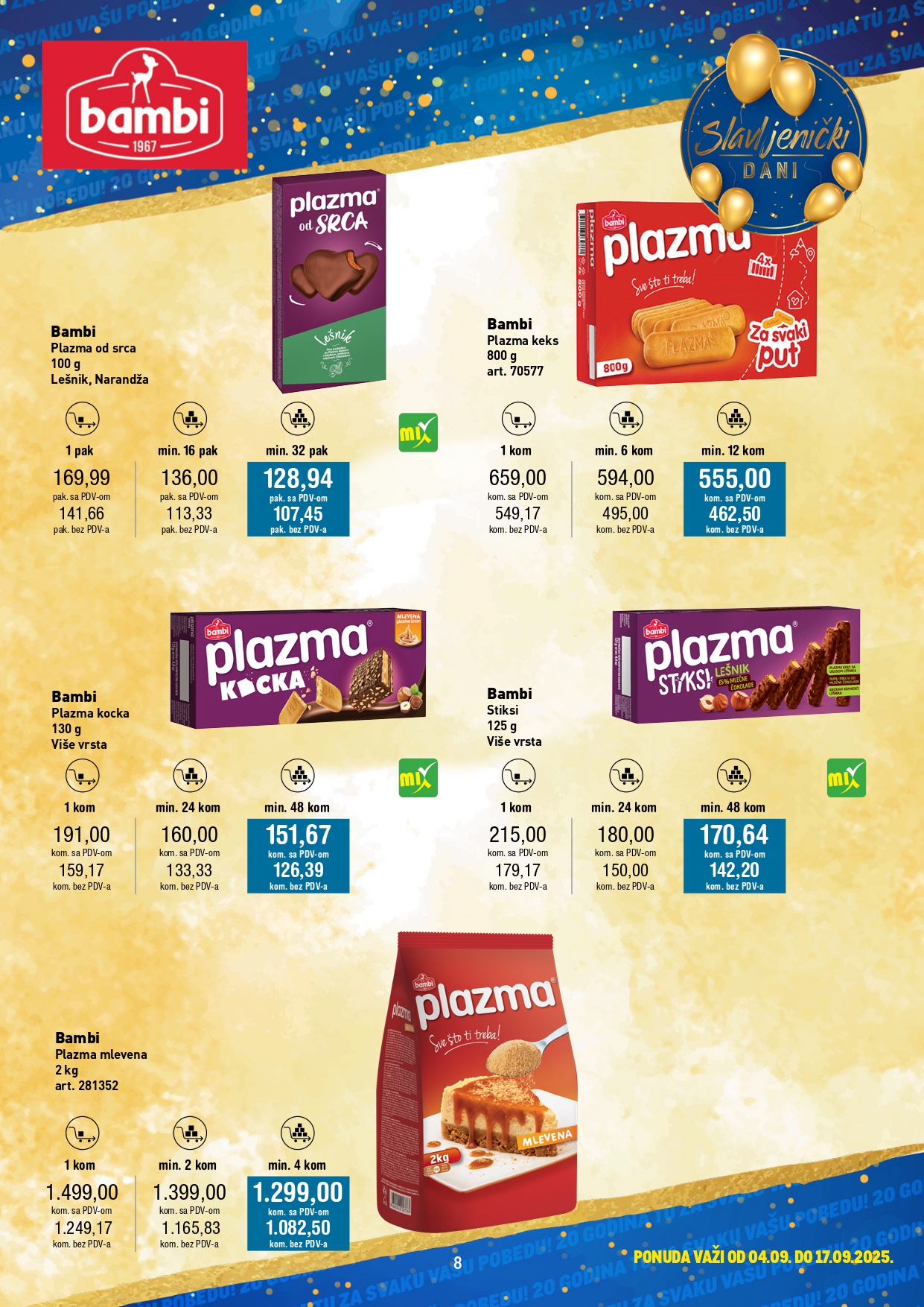 Metro katalog SLAVLJENIČKI DANI 4-17.9.2025.