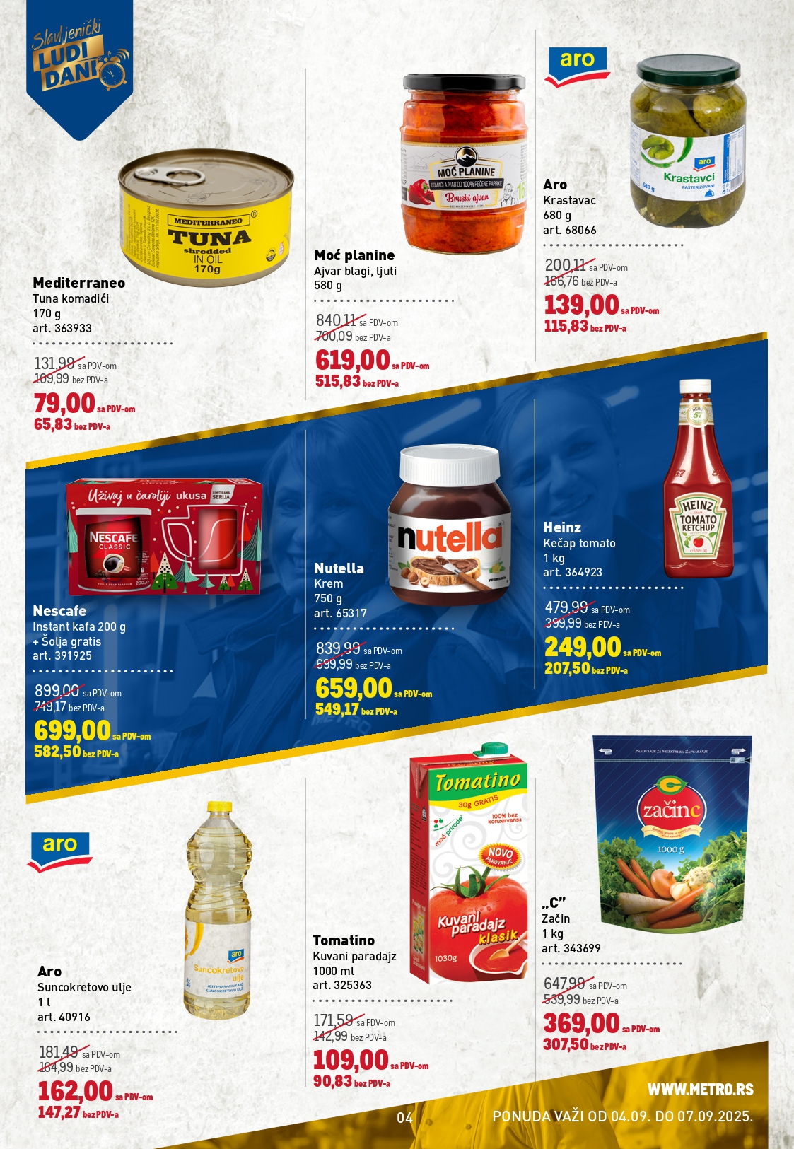 Metro katalog LUDI DANI 4-17.9.2025.
