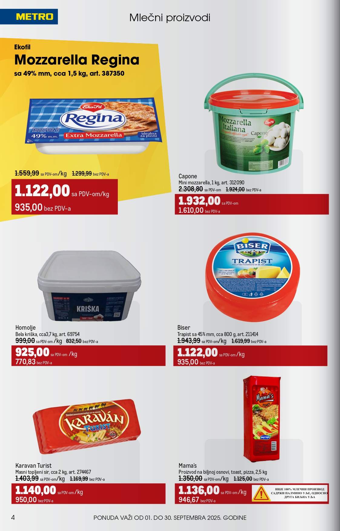 Metro katalog UGOSTITELJI 1-30.9.2025.