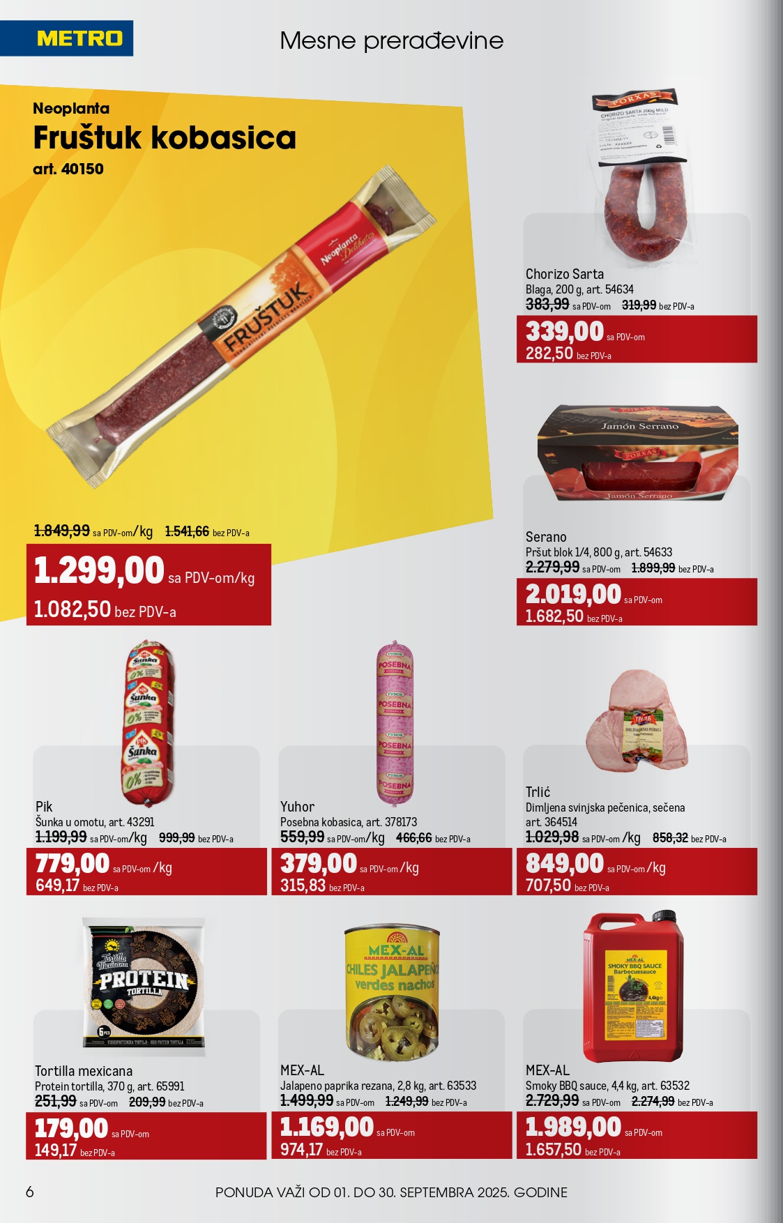 Metro katalog UGOSTITELJI 1-30.9.2025.