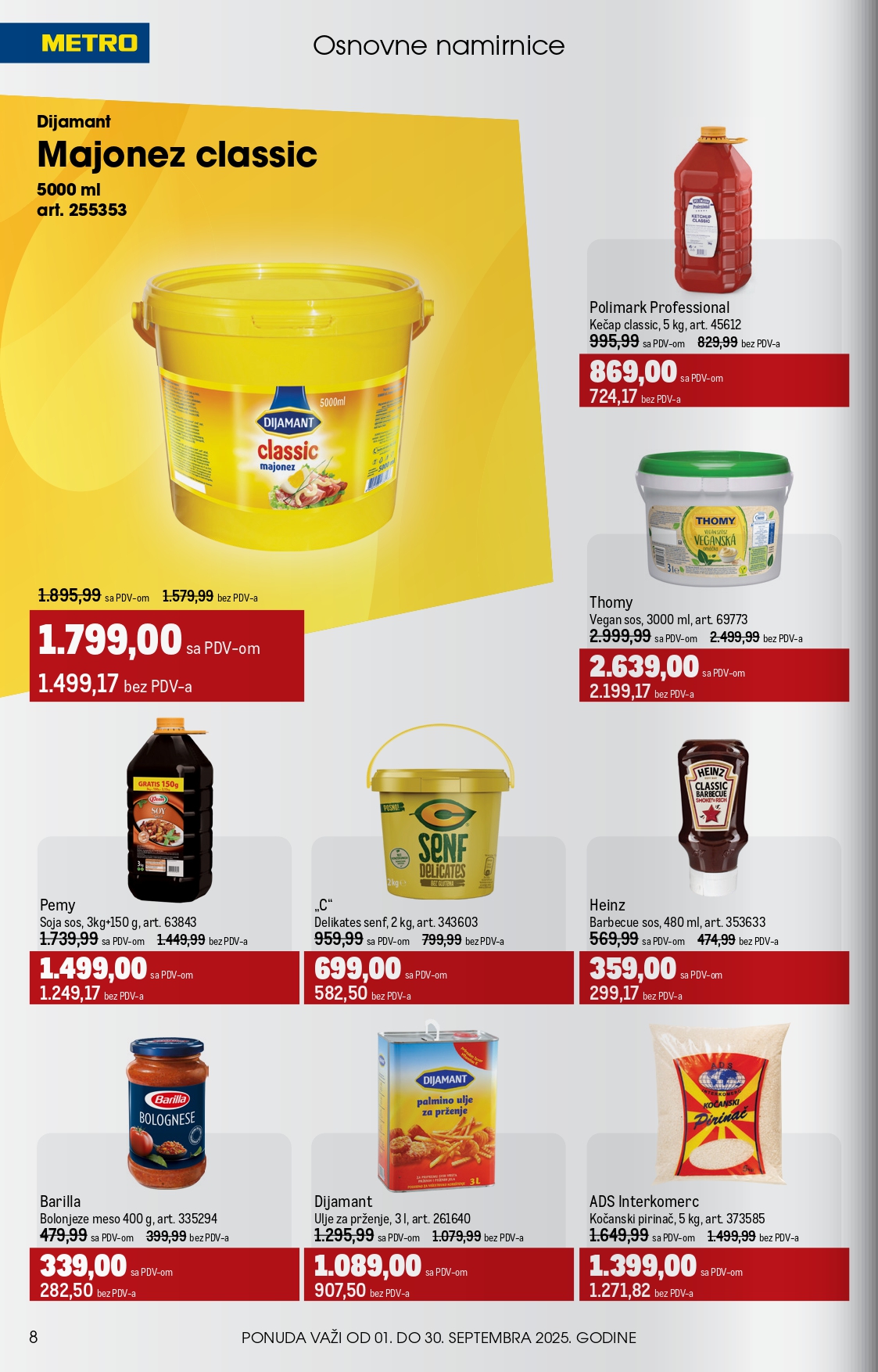 Metro katalog UGOSTITELJI 1-30.9.2025.