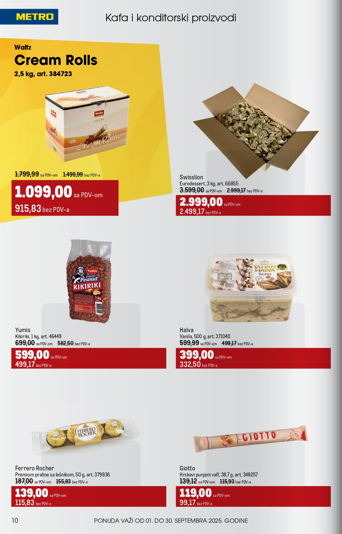 Metro katalog UGOSTITELJI 1-30.9.2025.