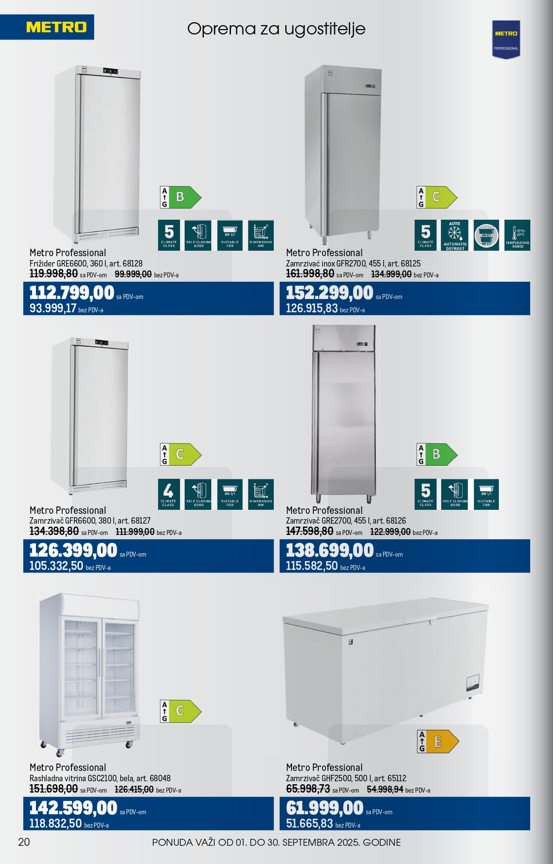 Metro katalog UGOSTITELJI 1-30.9.2025.