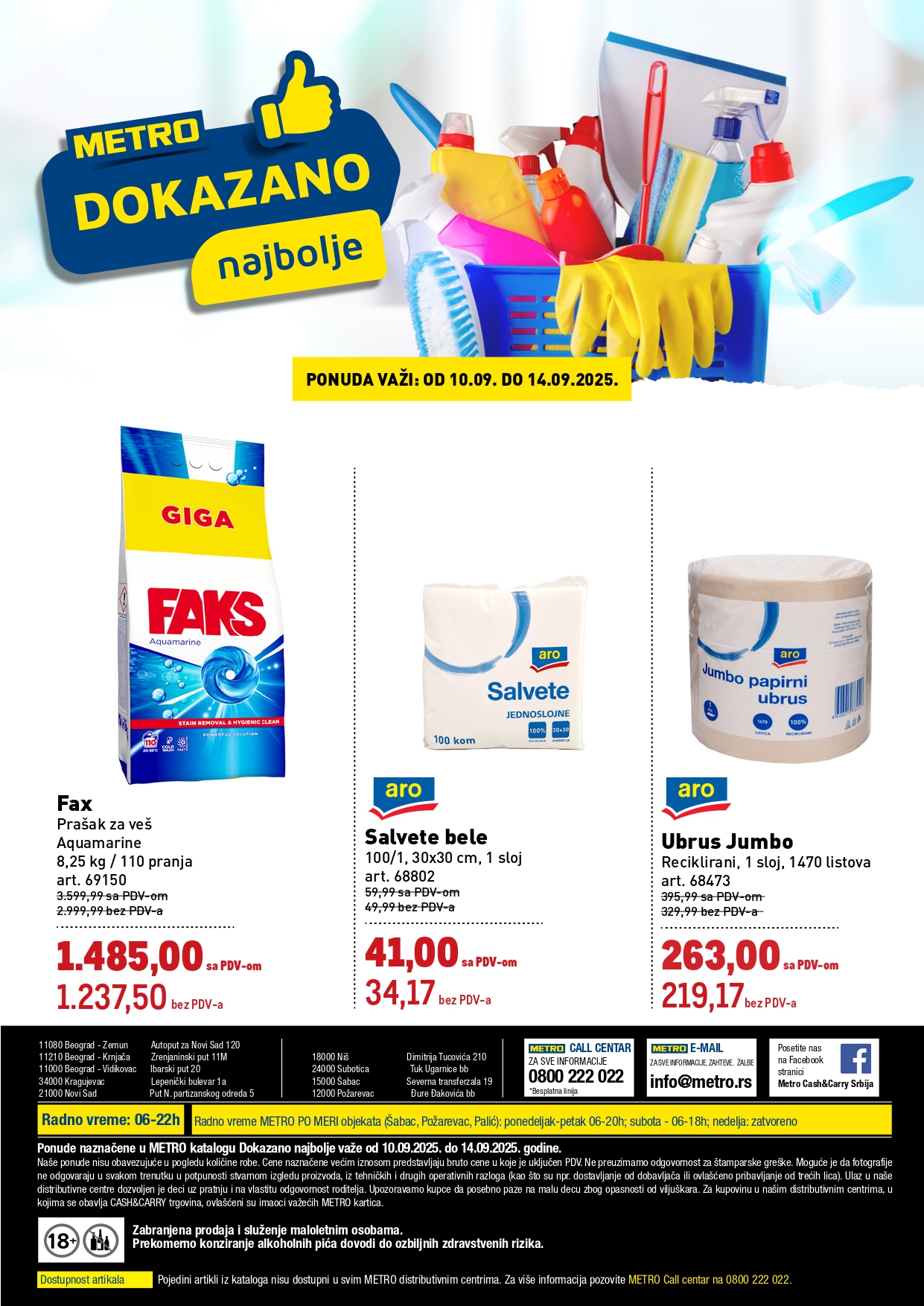 Metro katalog DOKAZANO 10-14.9.2025.