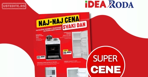 Roda & Idea katalog NAJ NAJ CENA 28.8-23.9.2025.
