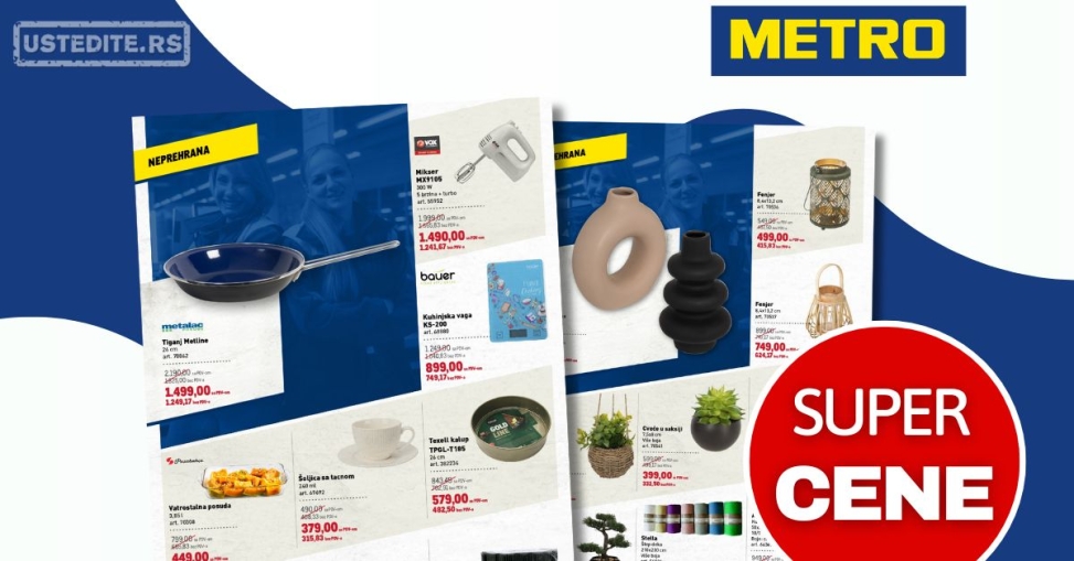 Metro katalog NEPREHRANA 4-17.9.2025.