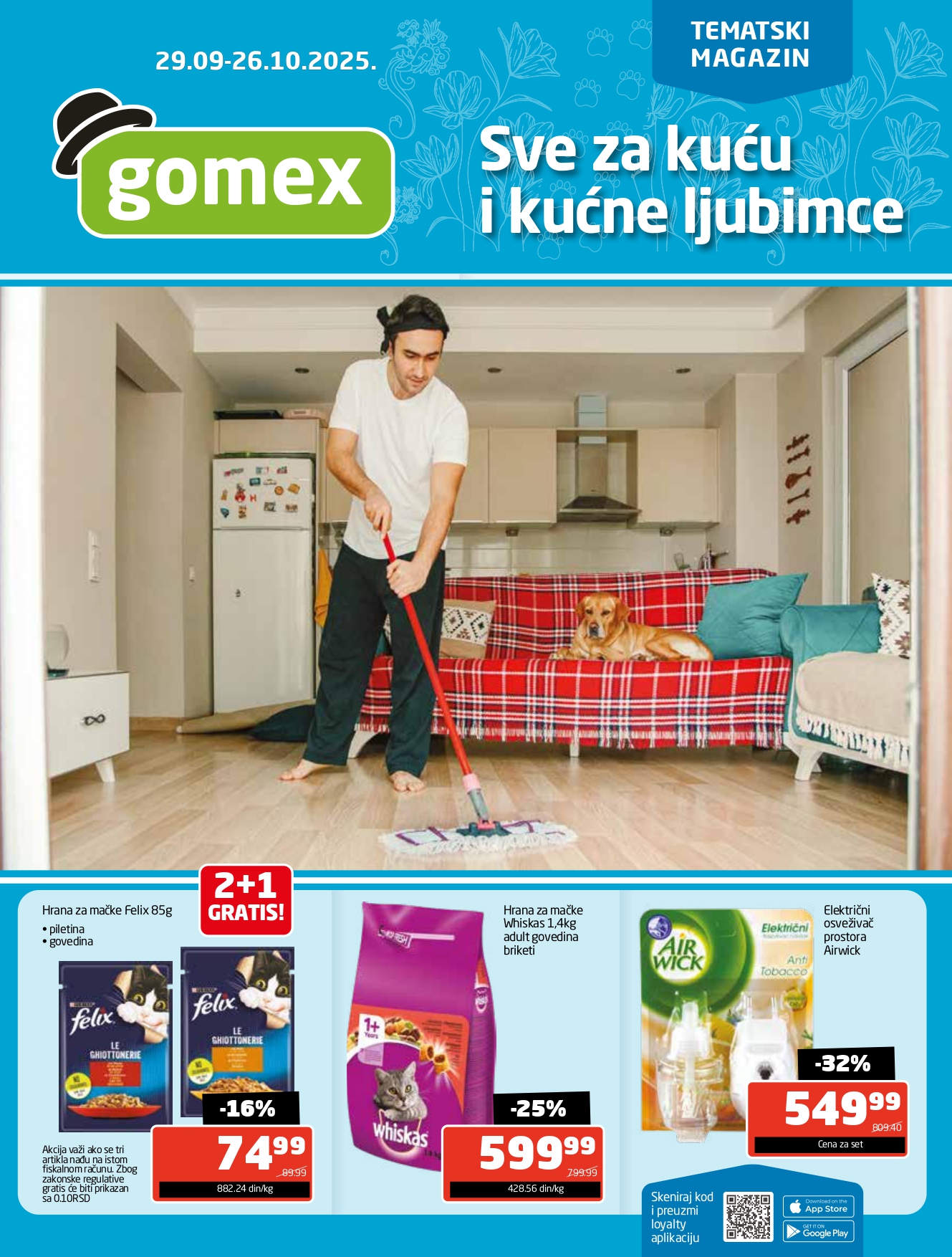 Gomex katalog TEMA MESECA 29.9-26.10.2025.