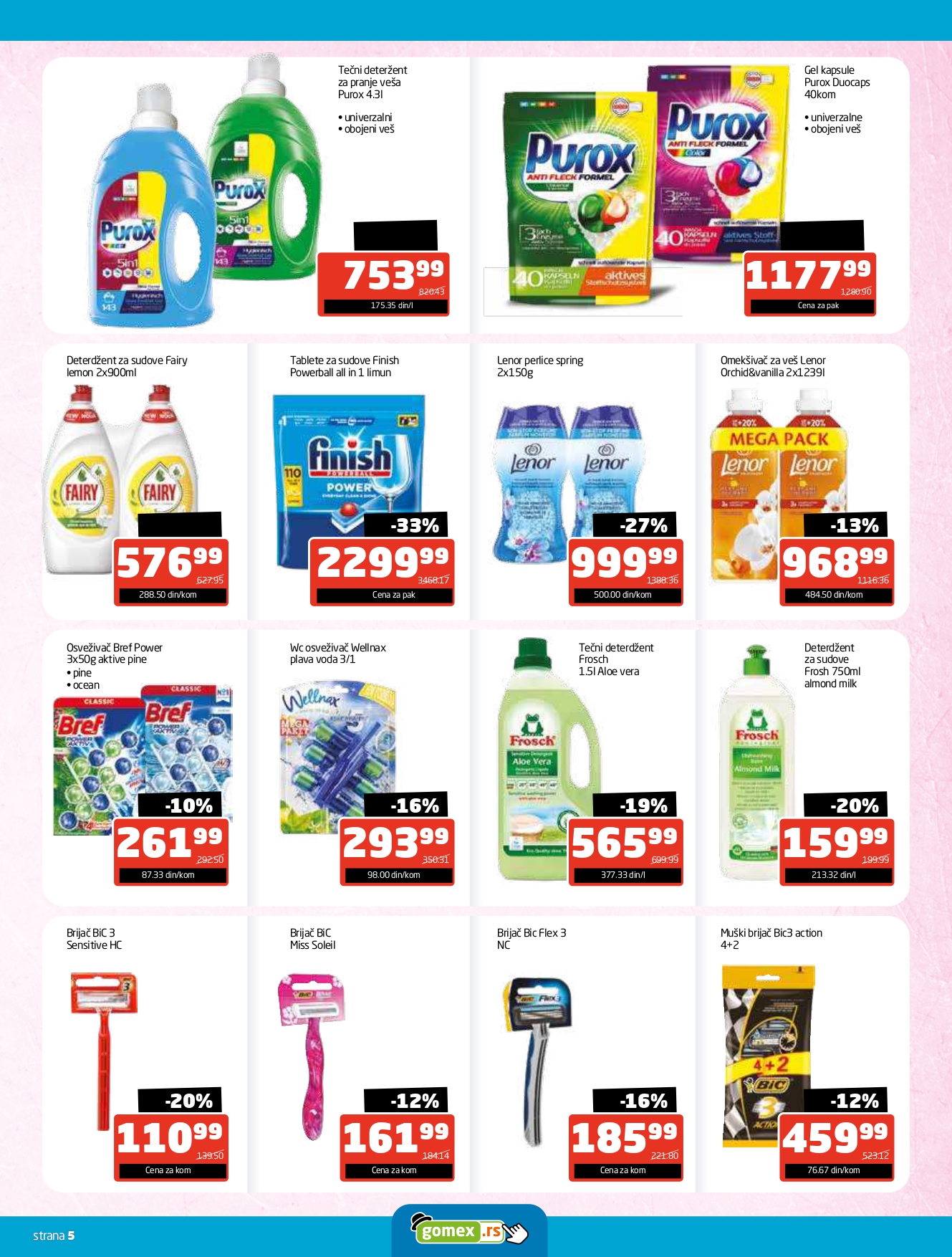 Gomex katalog TEMA MESECA 29.9-26.10.2025.
