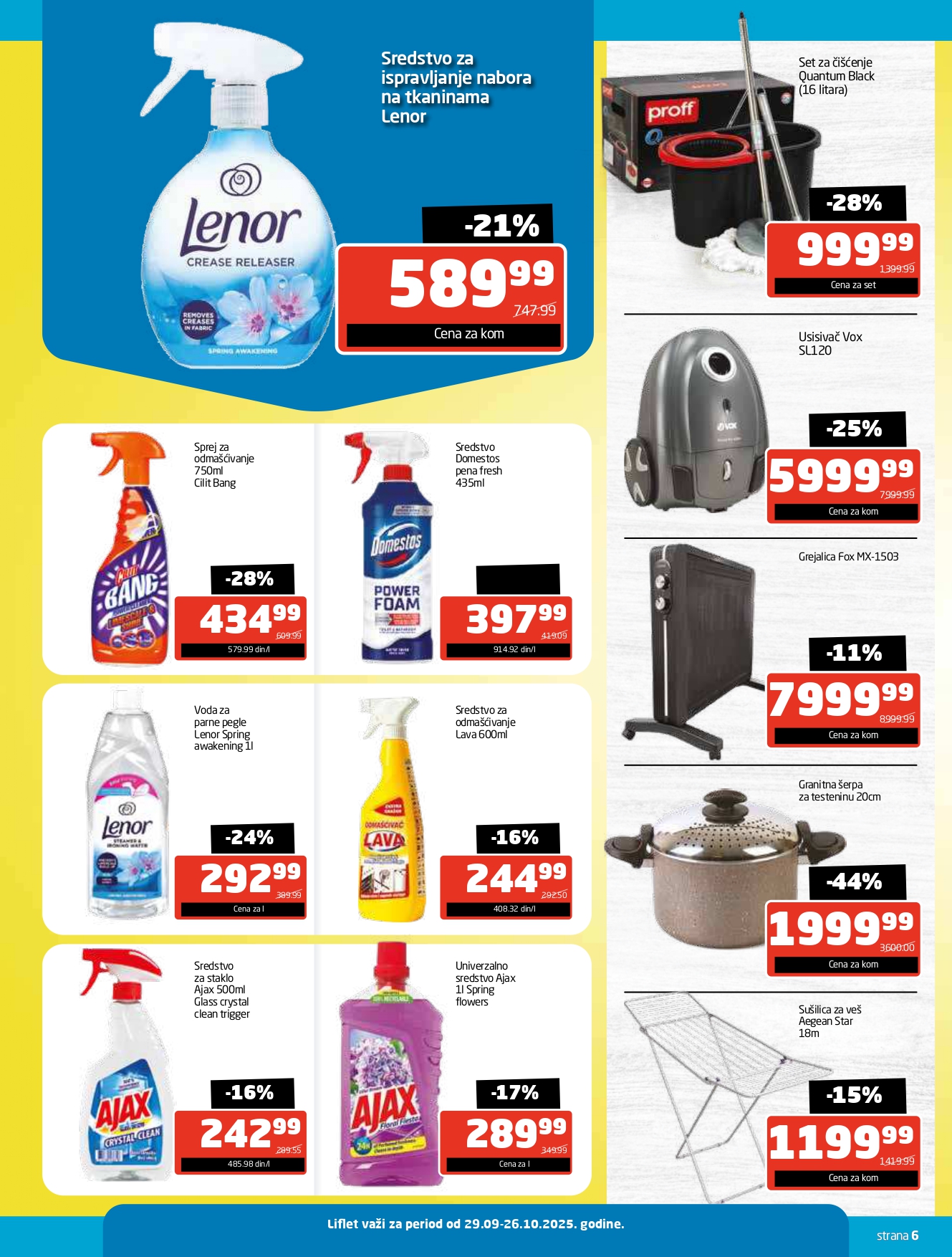Gomex katalog TEMA MESECA 29.9-26.10.2025.