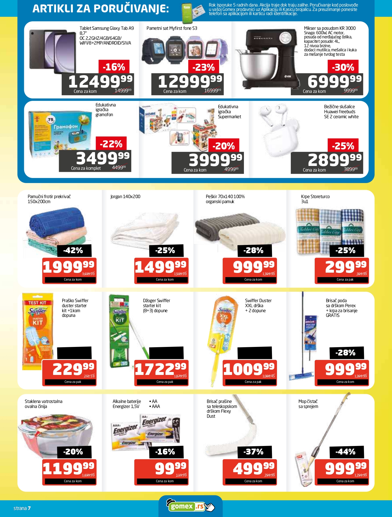 Gomex katalog TEMA MESECA 29.9-26.10.2025.